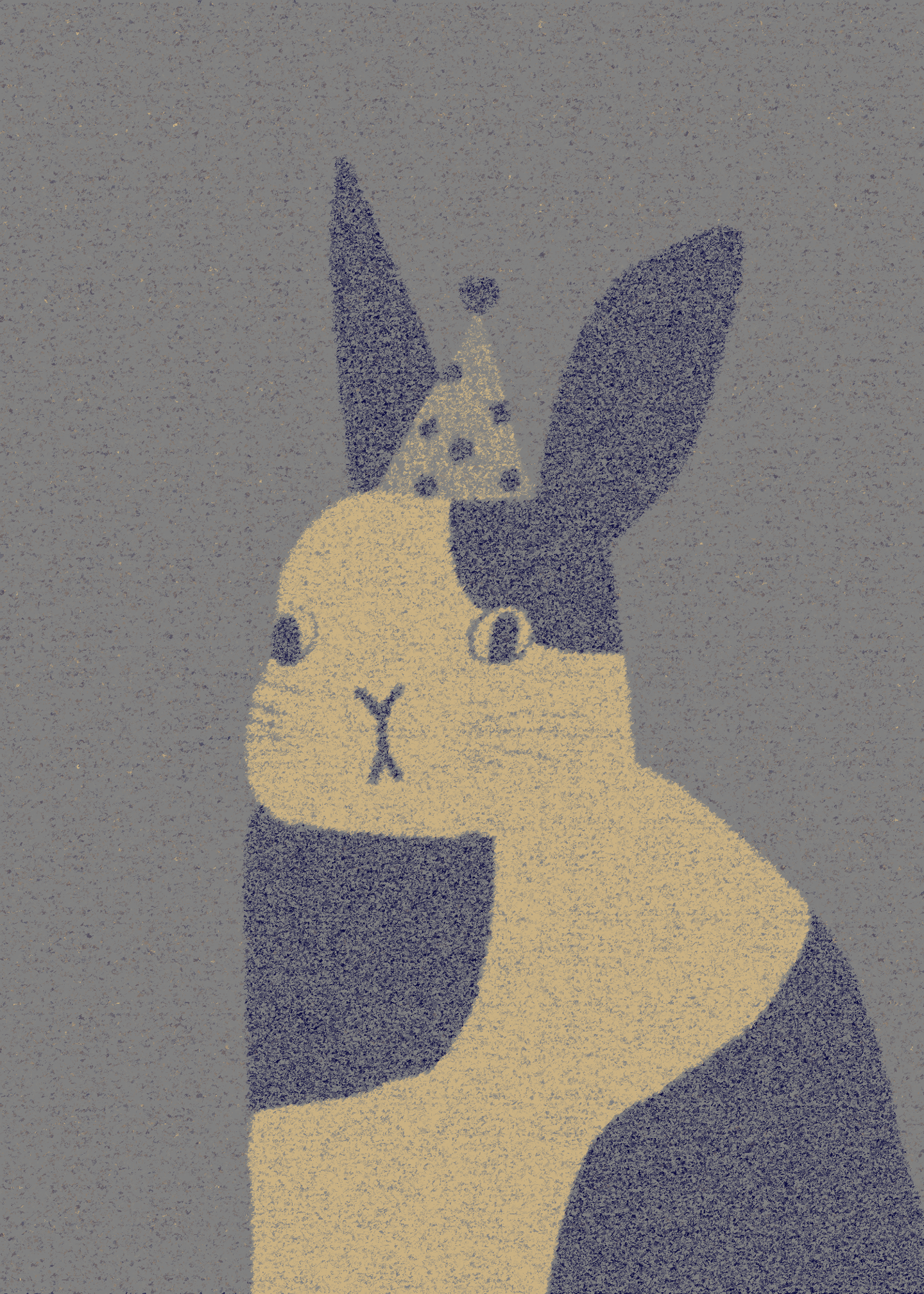 Party Bunny Celebration Card