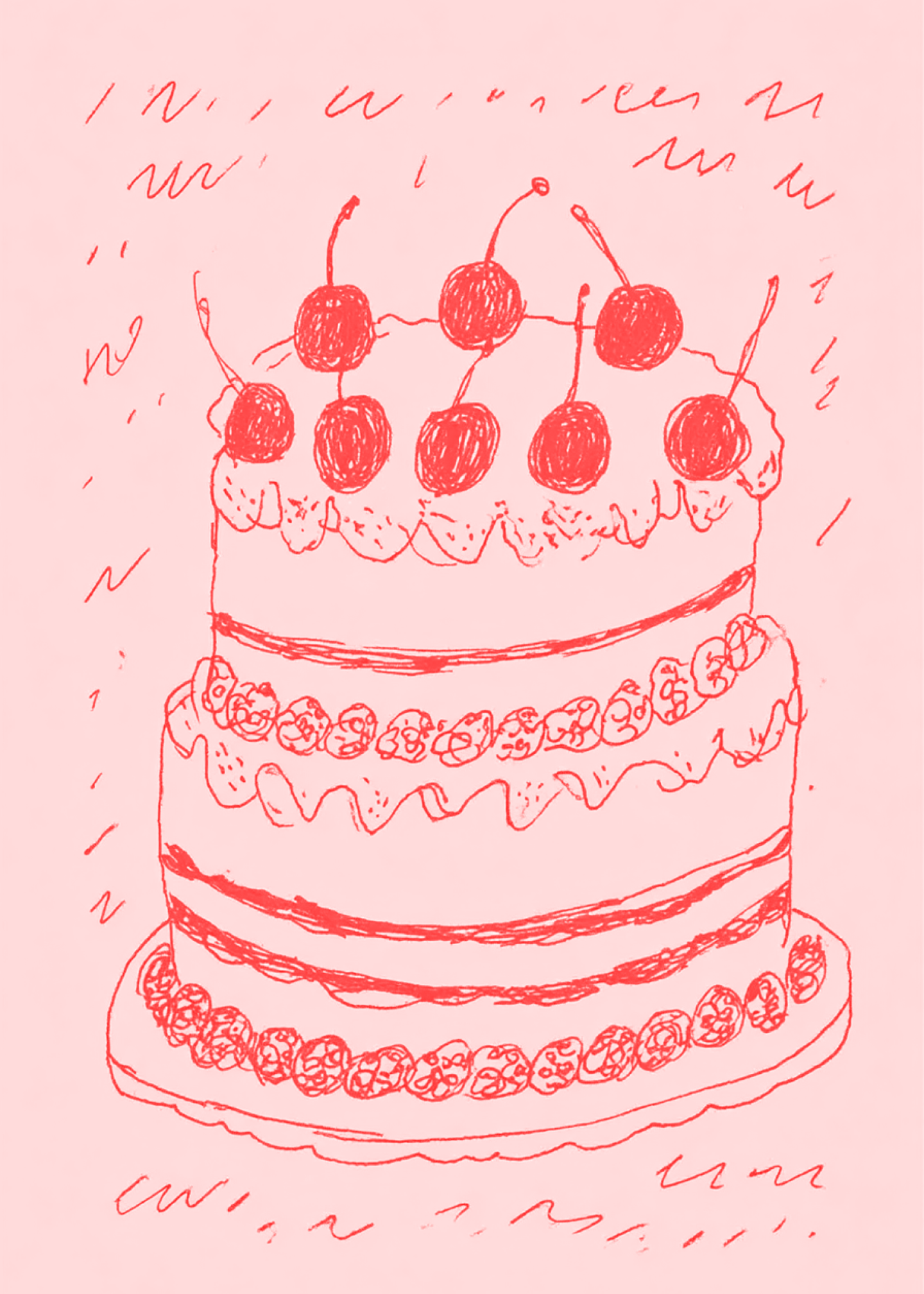 Cherry Delight Celebration Card