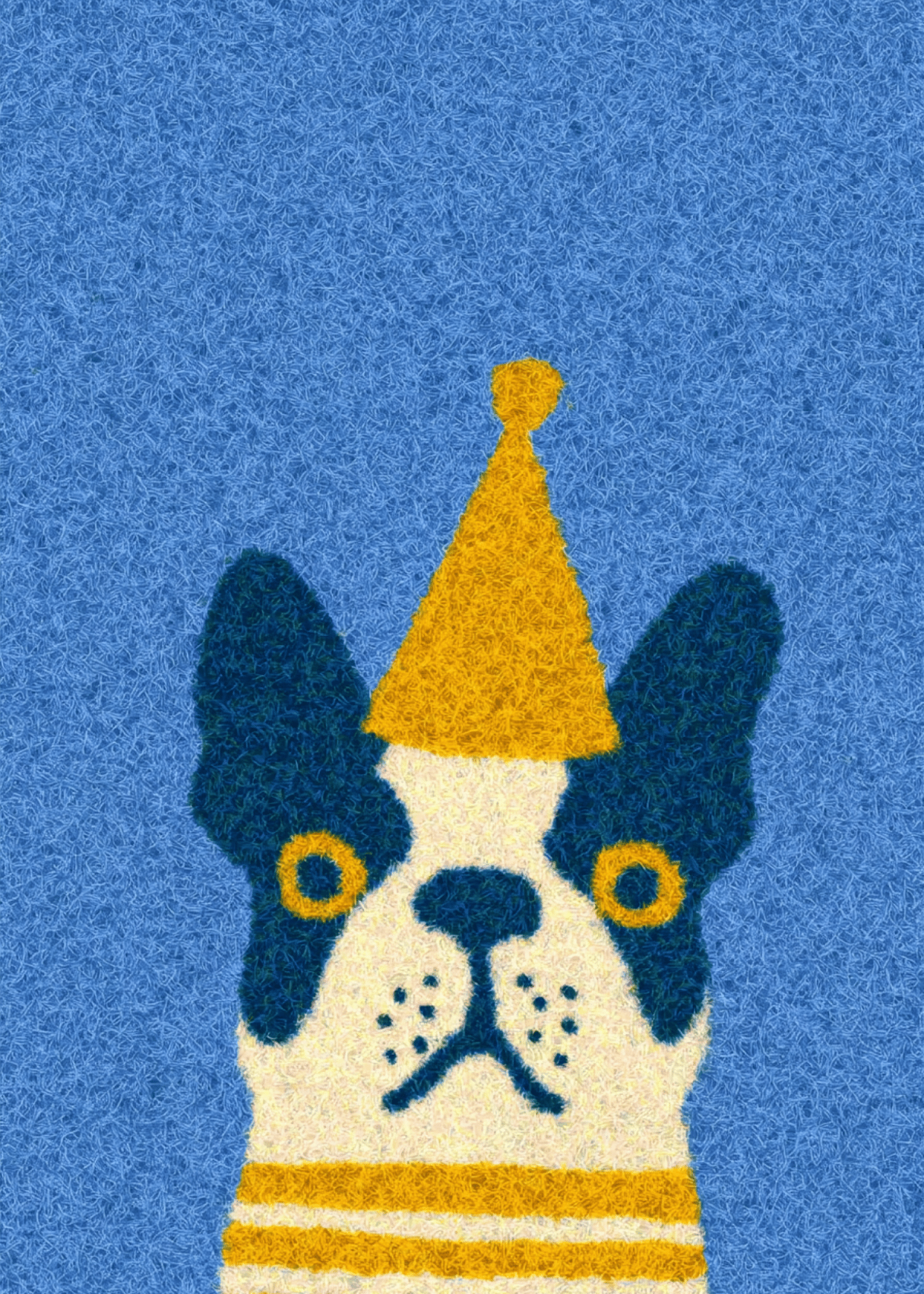 Party Pup Greeting Card