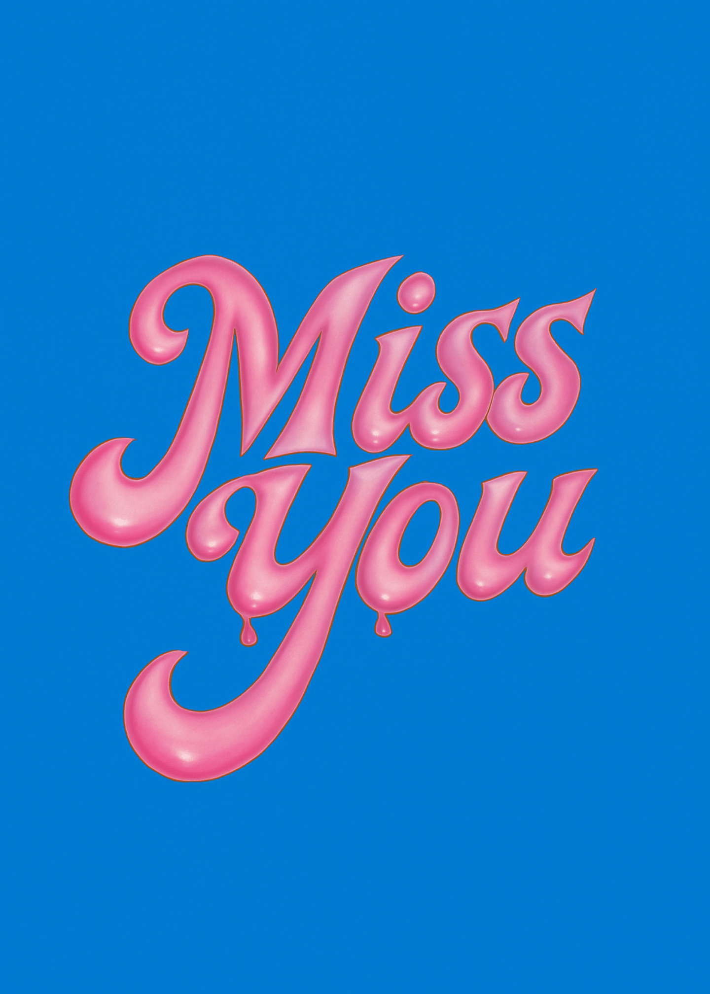 Bright & Cheerful 'Miss You' Card