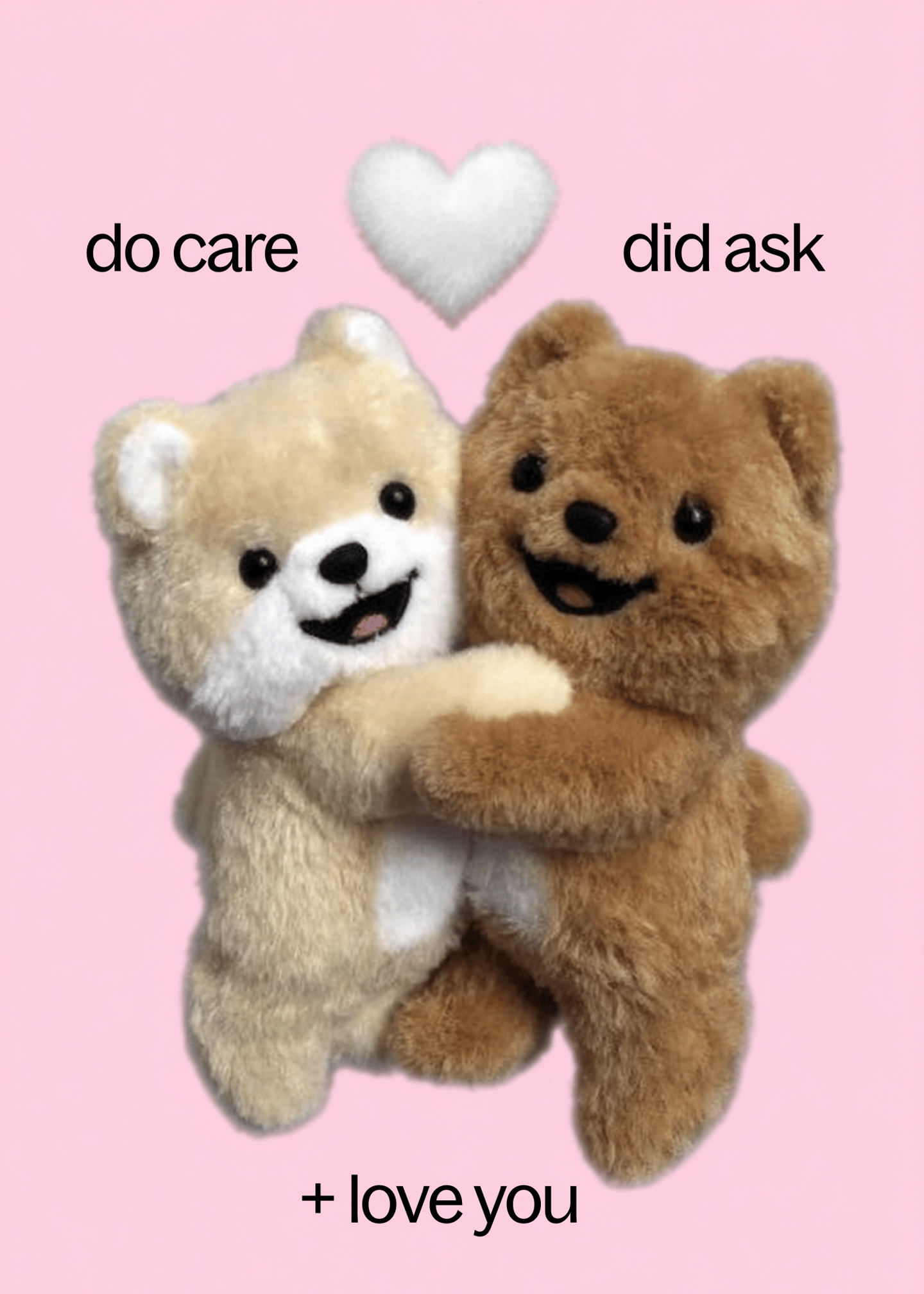 Cuddly Love & Care Card