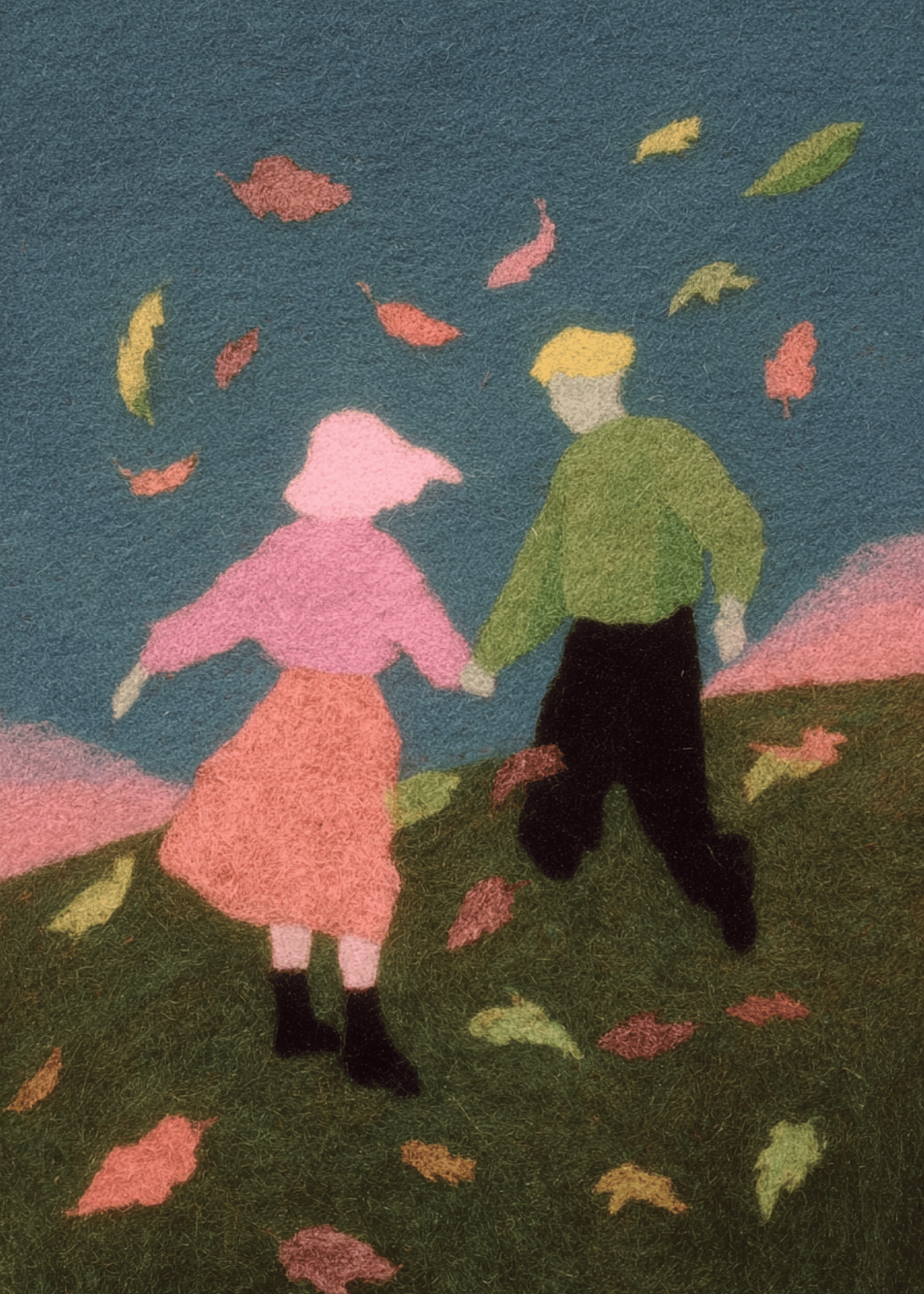 Autumn Stroll Together