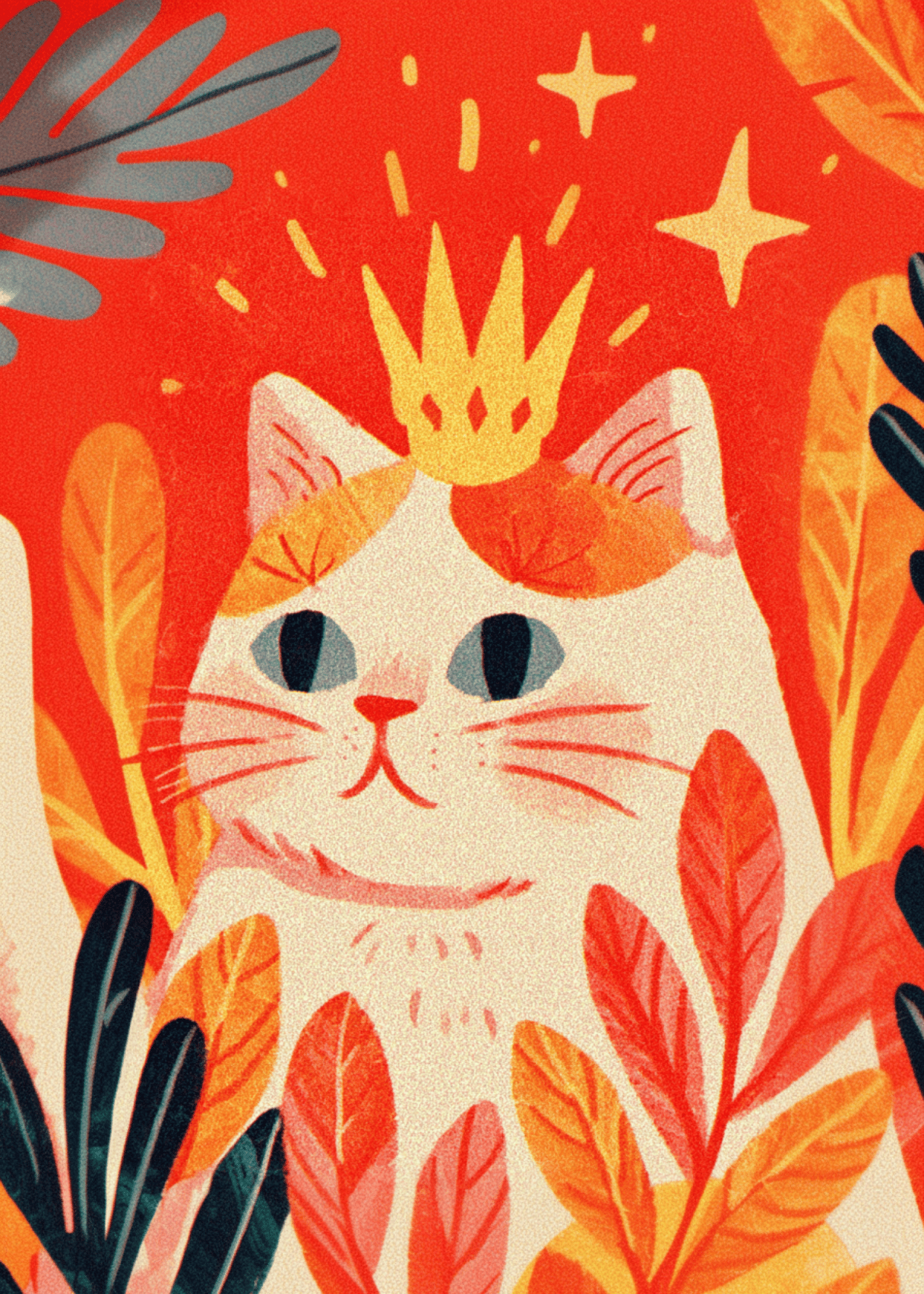 Majestic Cat Greetings