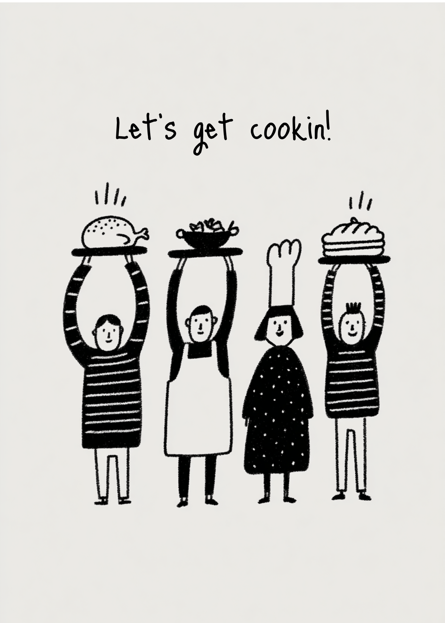 Let's Get Cookin' Fun Card