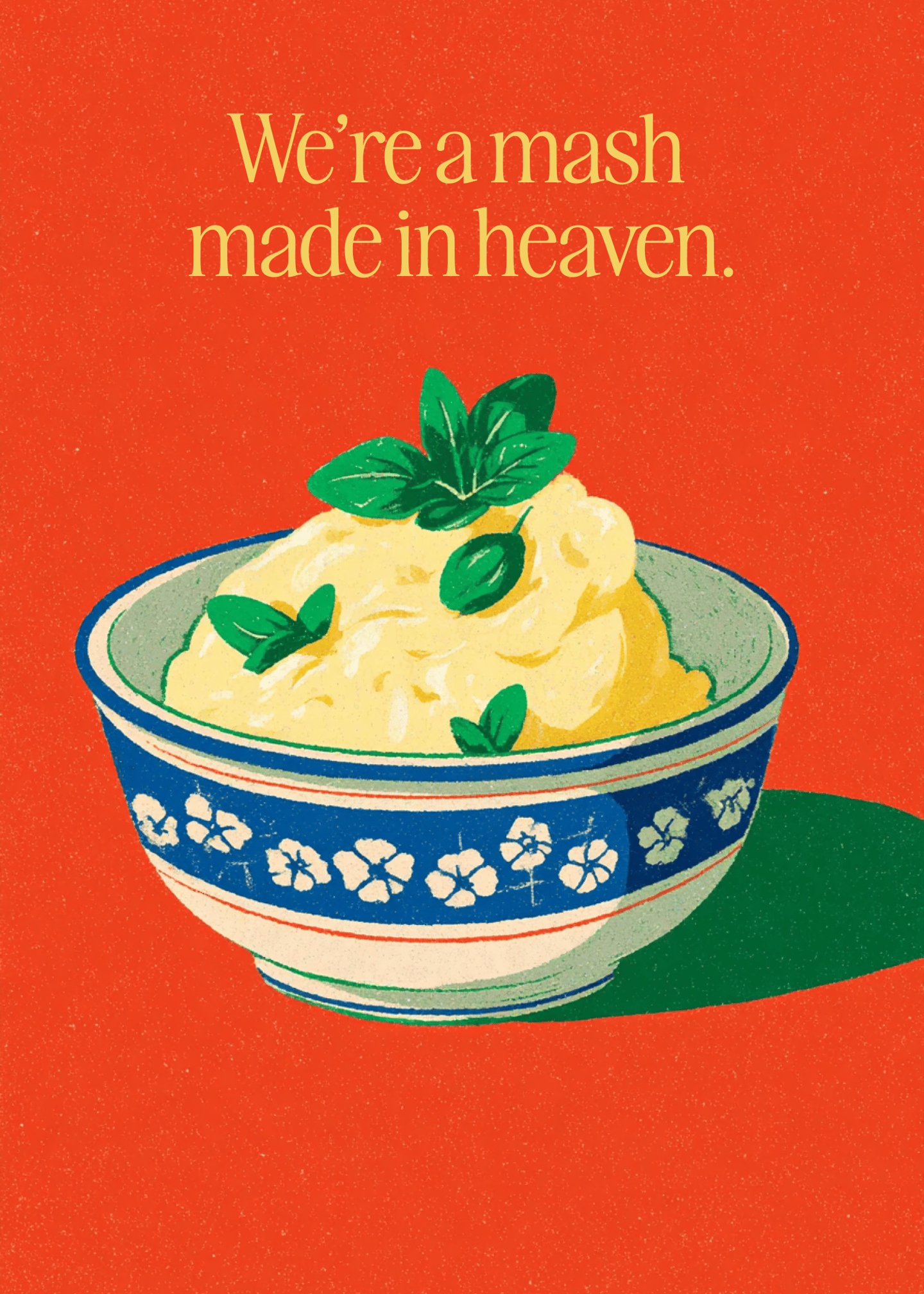 Heavenly Mash Love Card