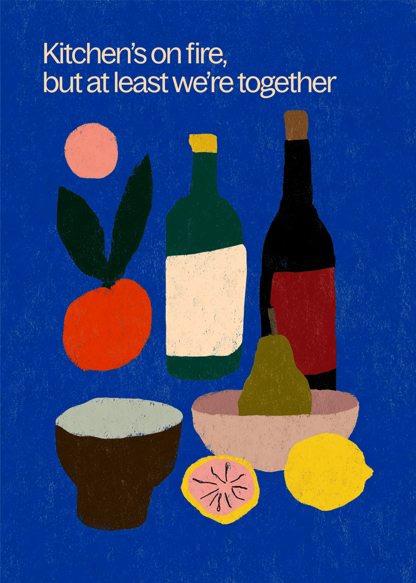 Kitchen Chaos Love Card
