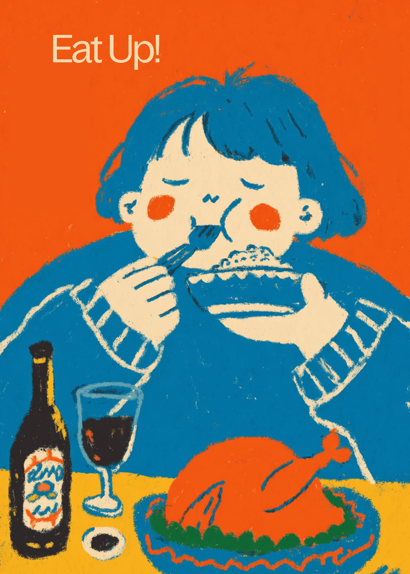 Feast and Be Merry Card