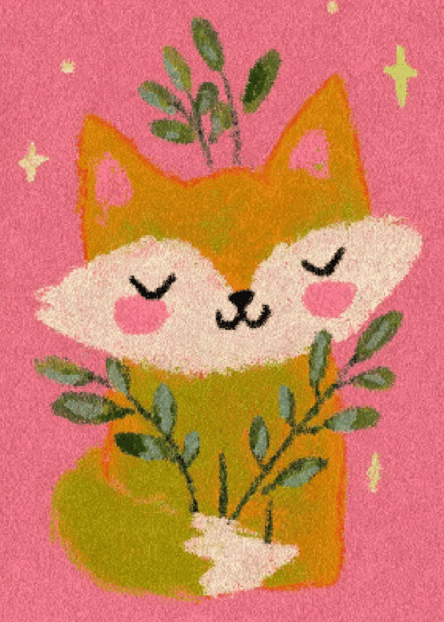 Adorable Fox Greeting Card