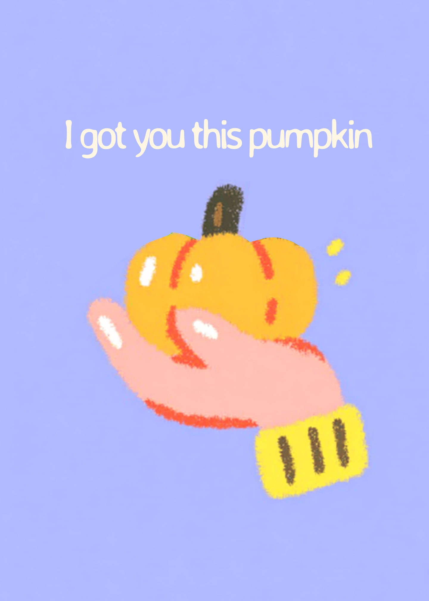 Whimsical Pumpkin Surprise Card