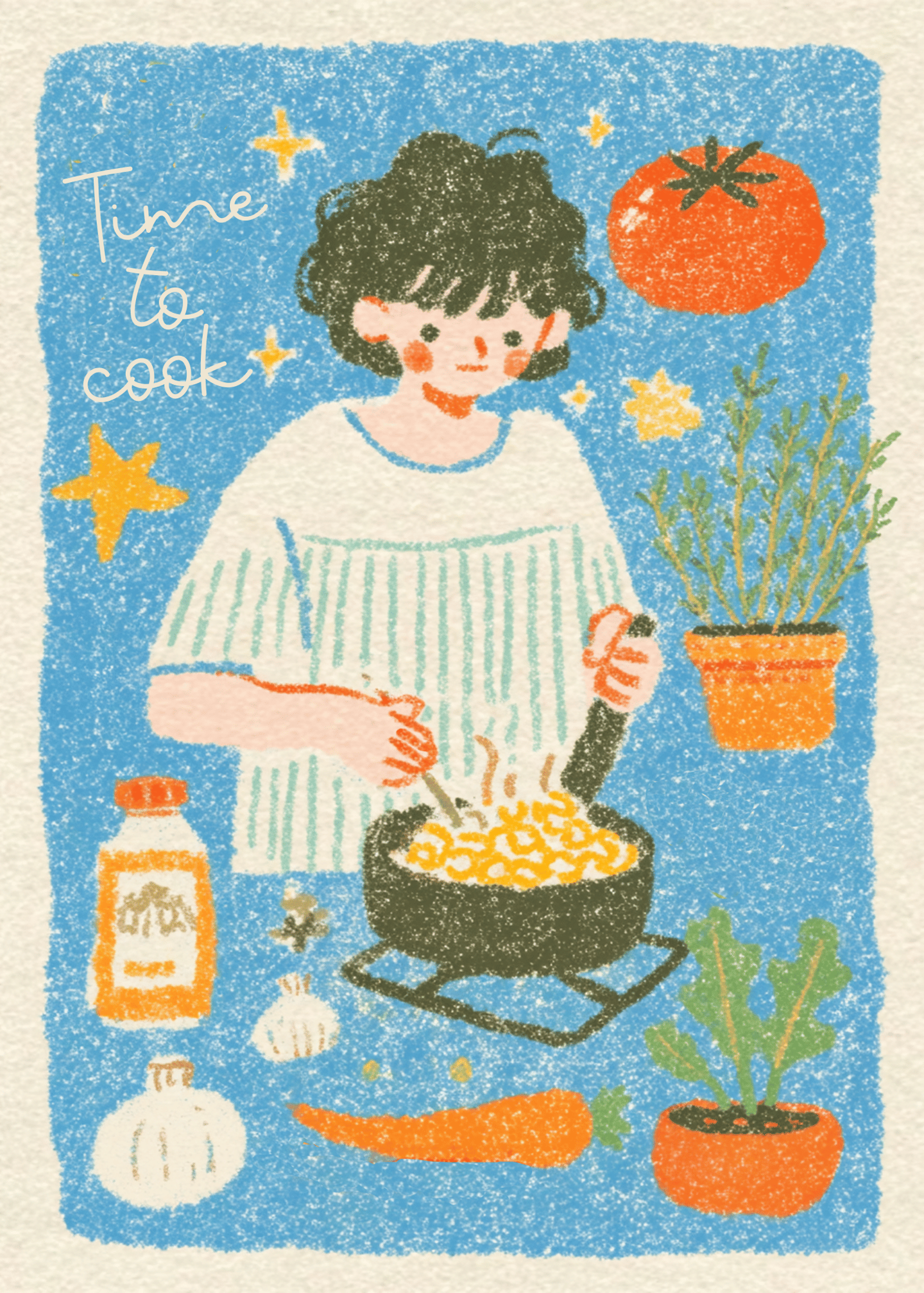 Time to Cook Fun Card