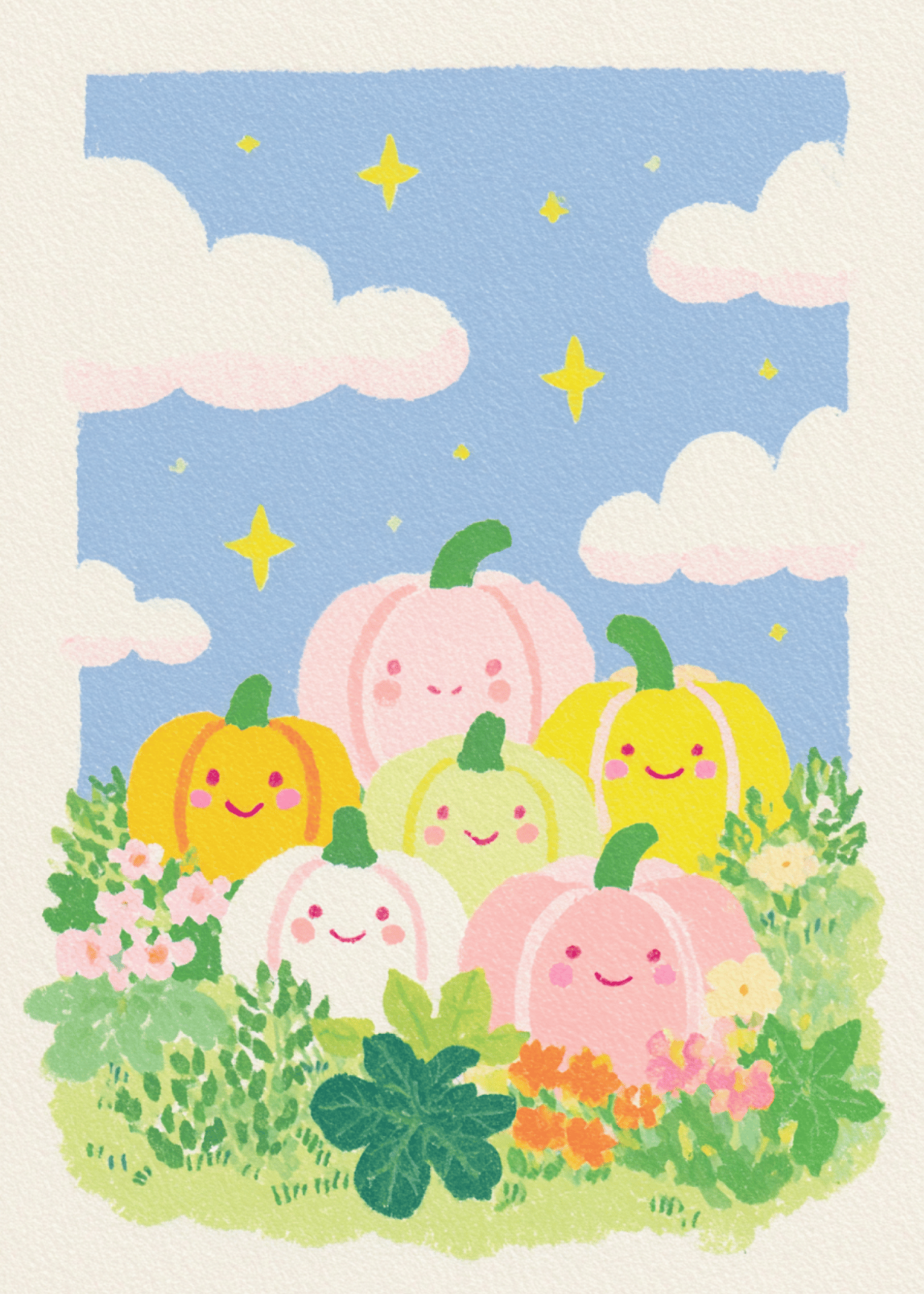 Whimsical Pumpkin Patch Delight