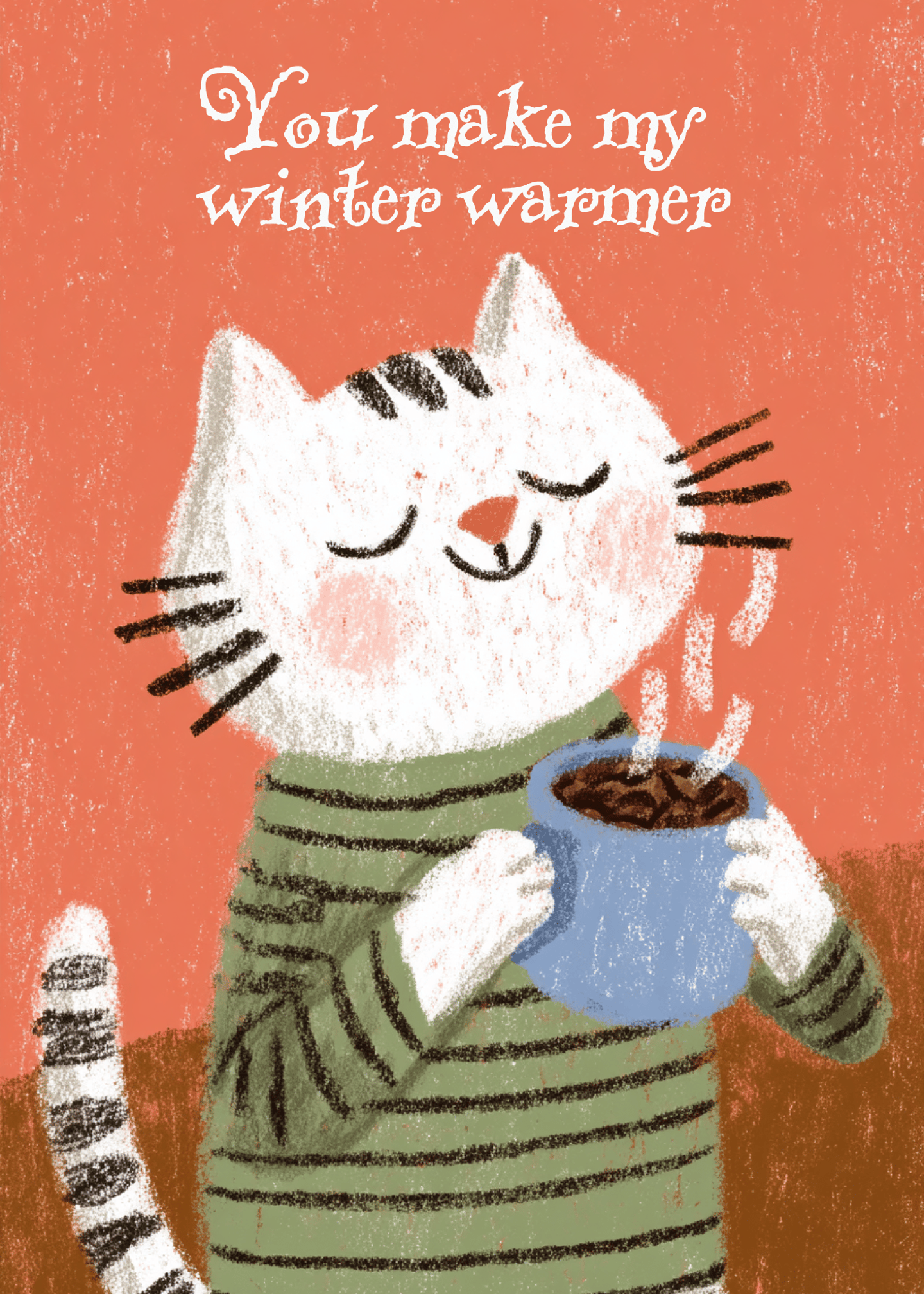 Cozy Cat Winter Wishes