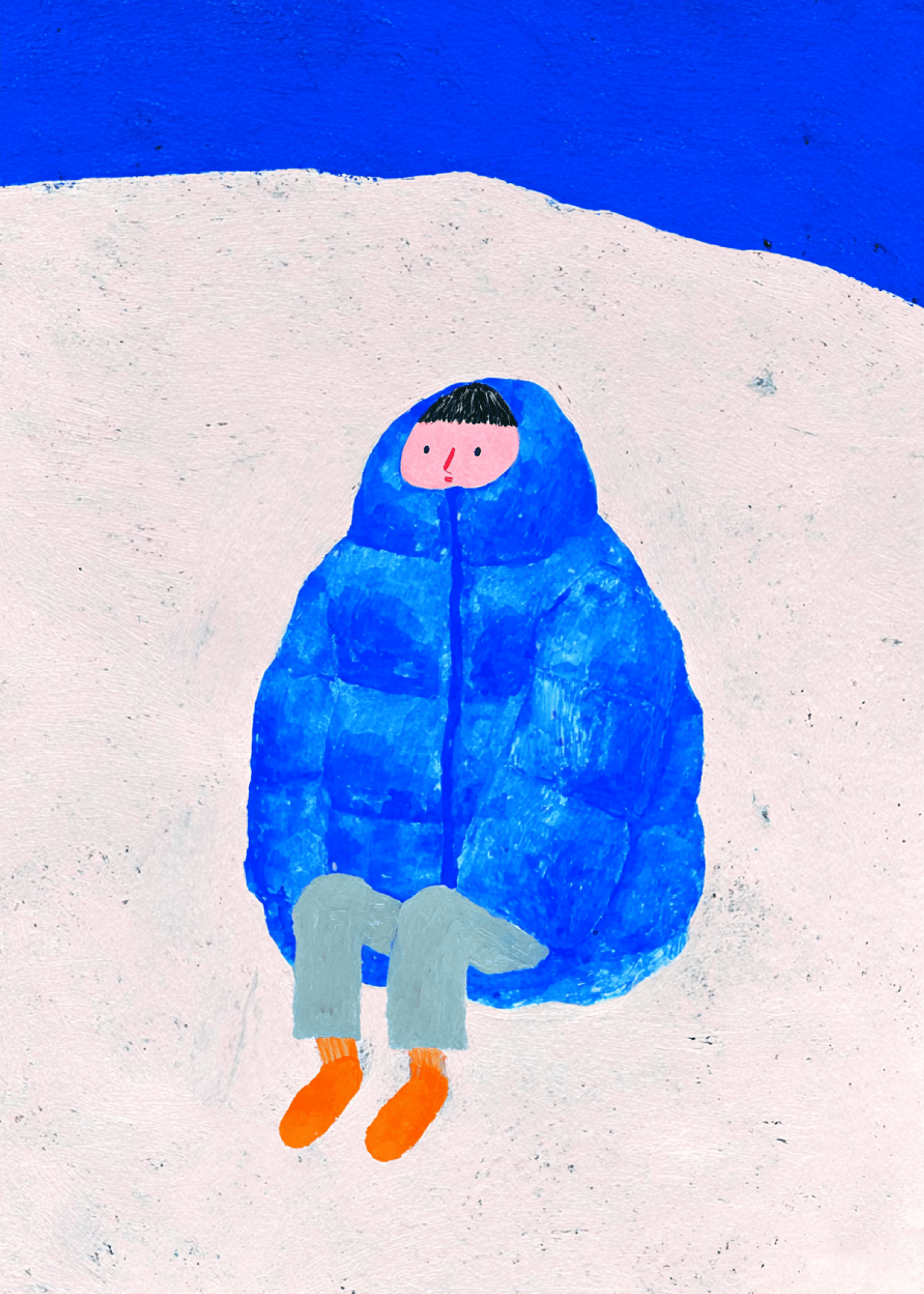 Cozy Winter Vibes Greeting Card