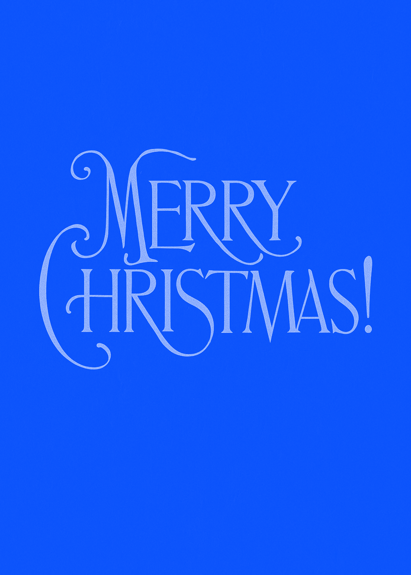 Elegant Merry Christmas Card
