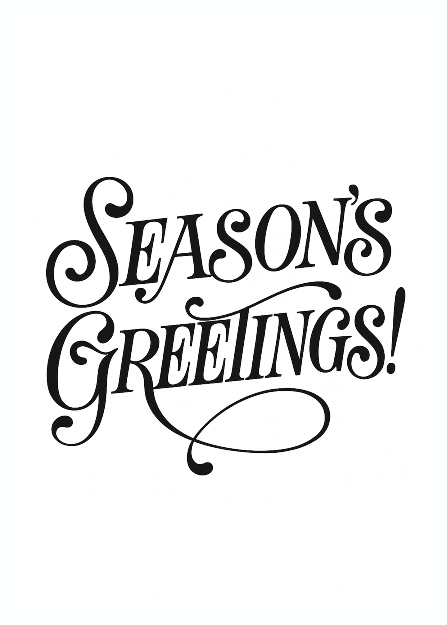 Season's Greetings Card