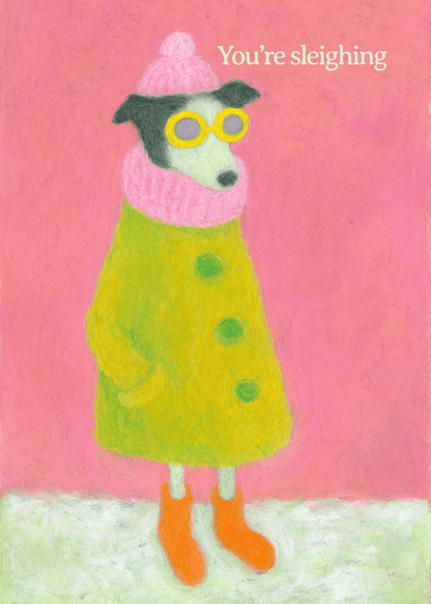 Stylish Pup: You're Sleighing It!