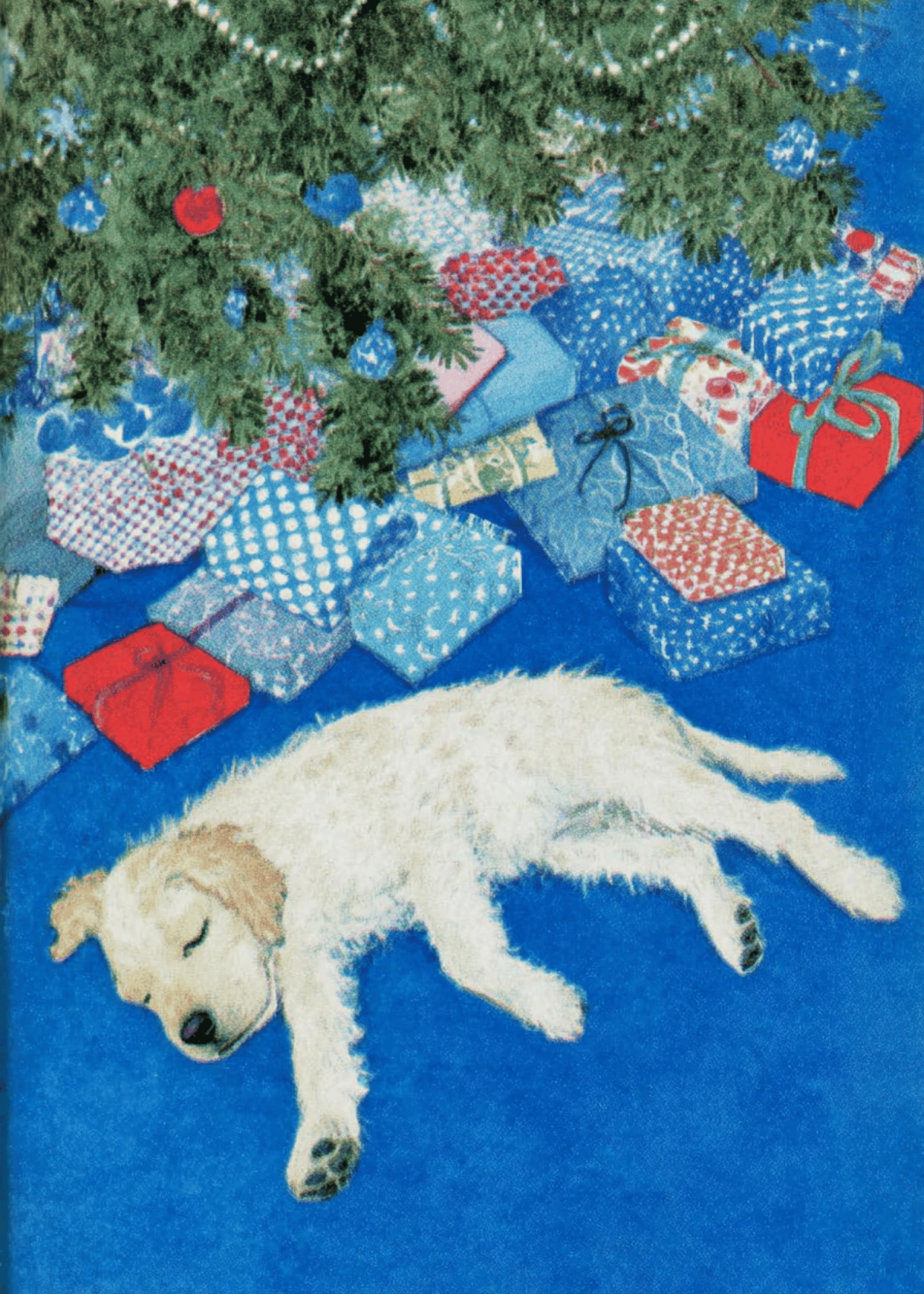 Cozy Pup Christmas Greetings