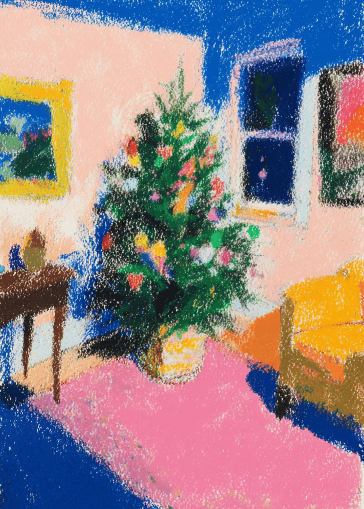 Cozy Christmas Tree Delight