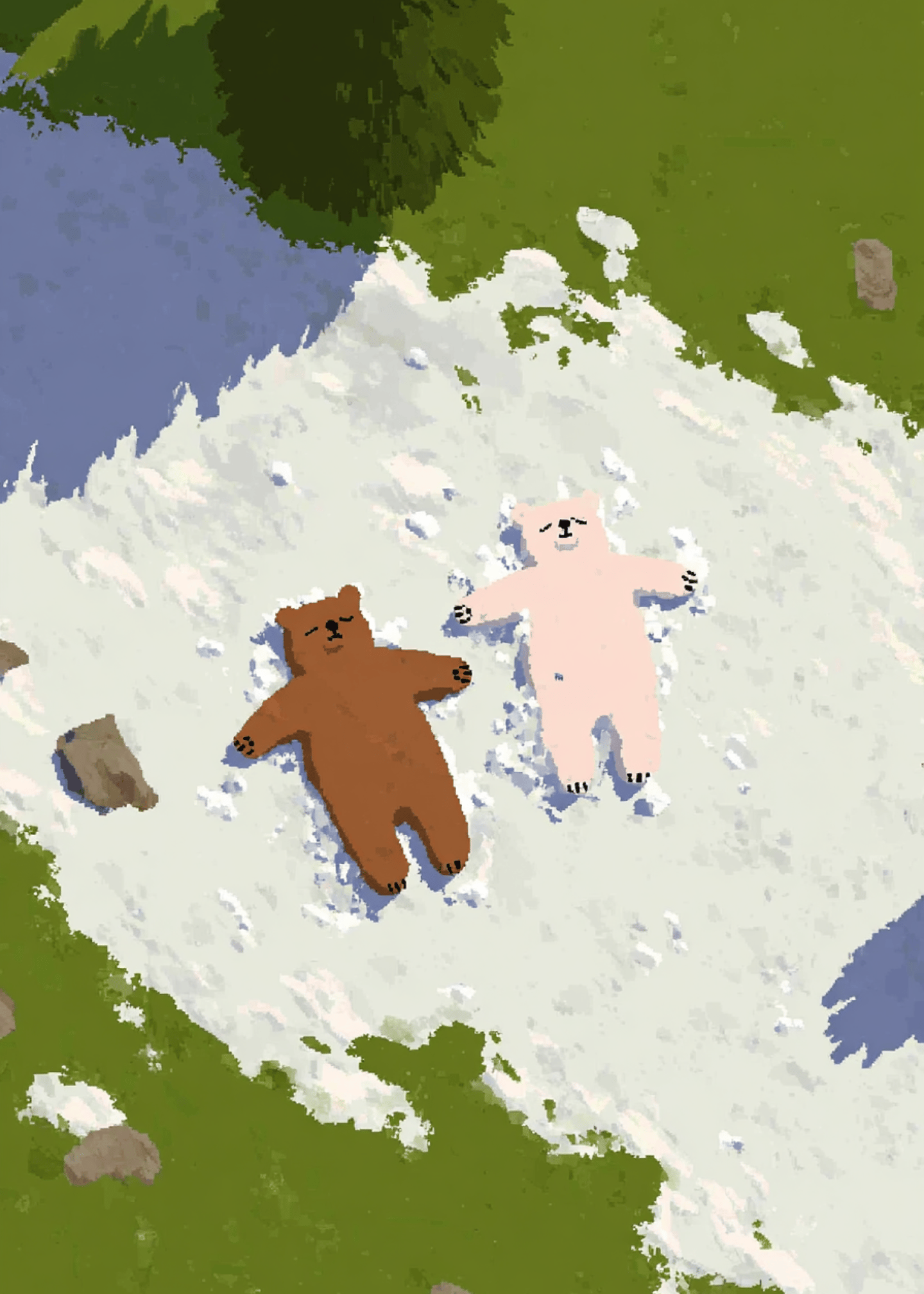 Bear Snow Angels Delight