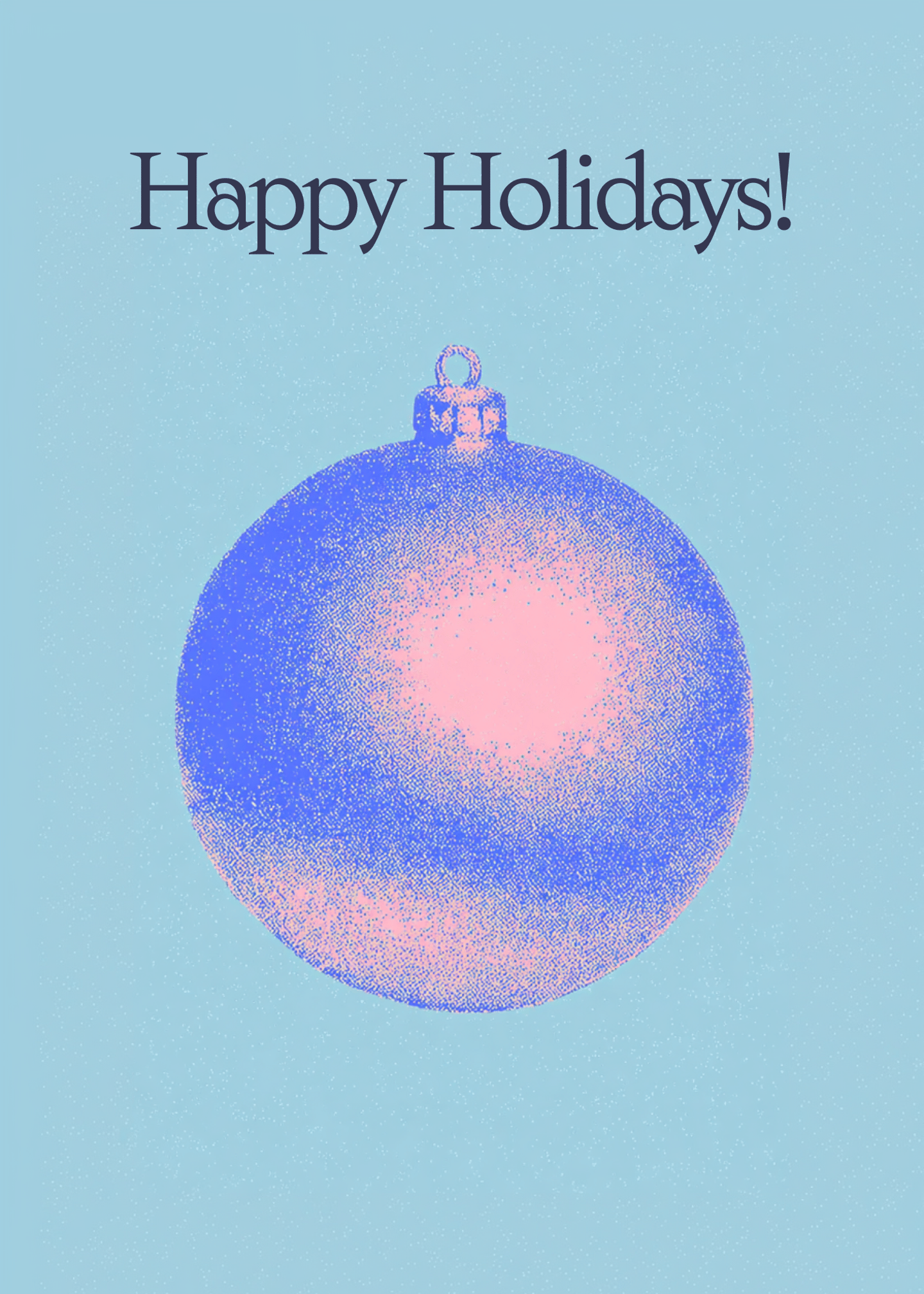 Festive Holiday Cheer Card