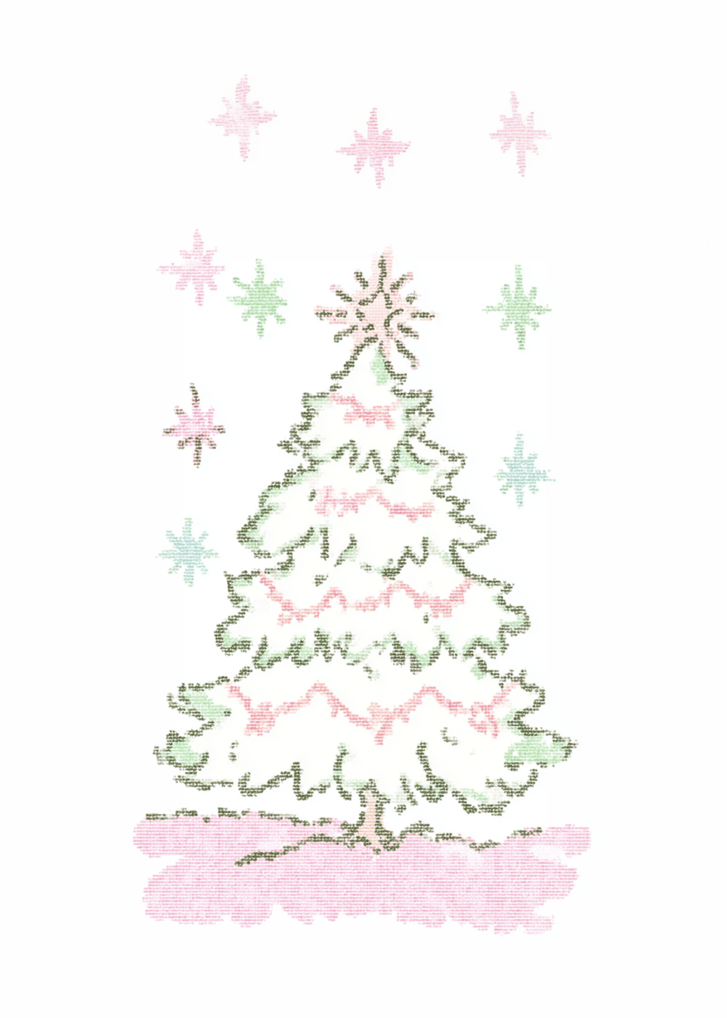 Whimsical Tree Holiday Card
