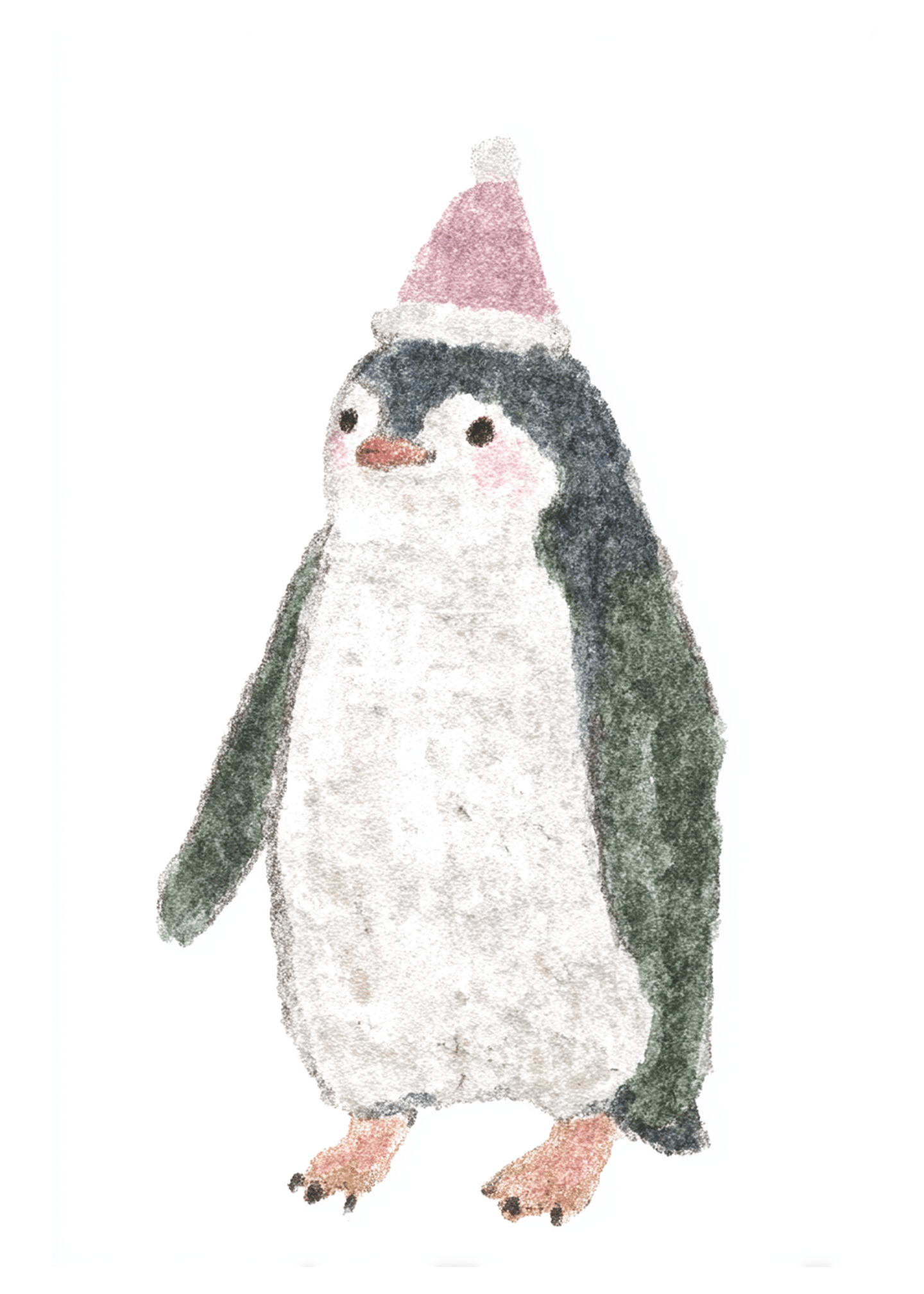 Festive Penguin Cheer Card