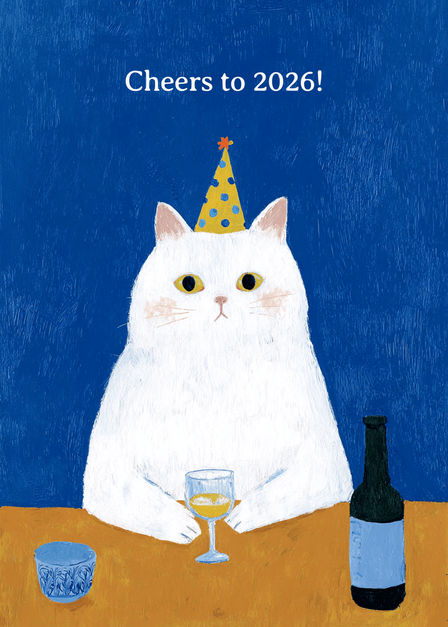 Party Cat New Year Cheer