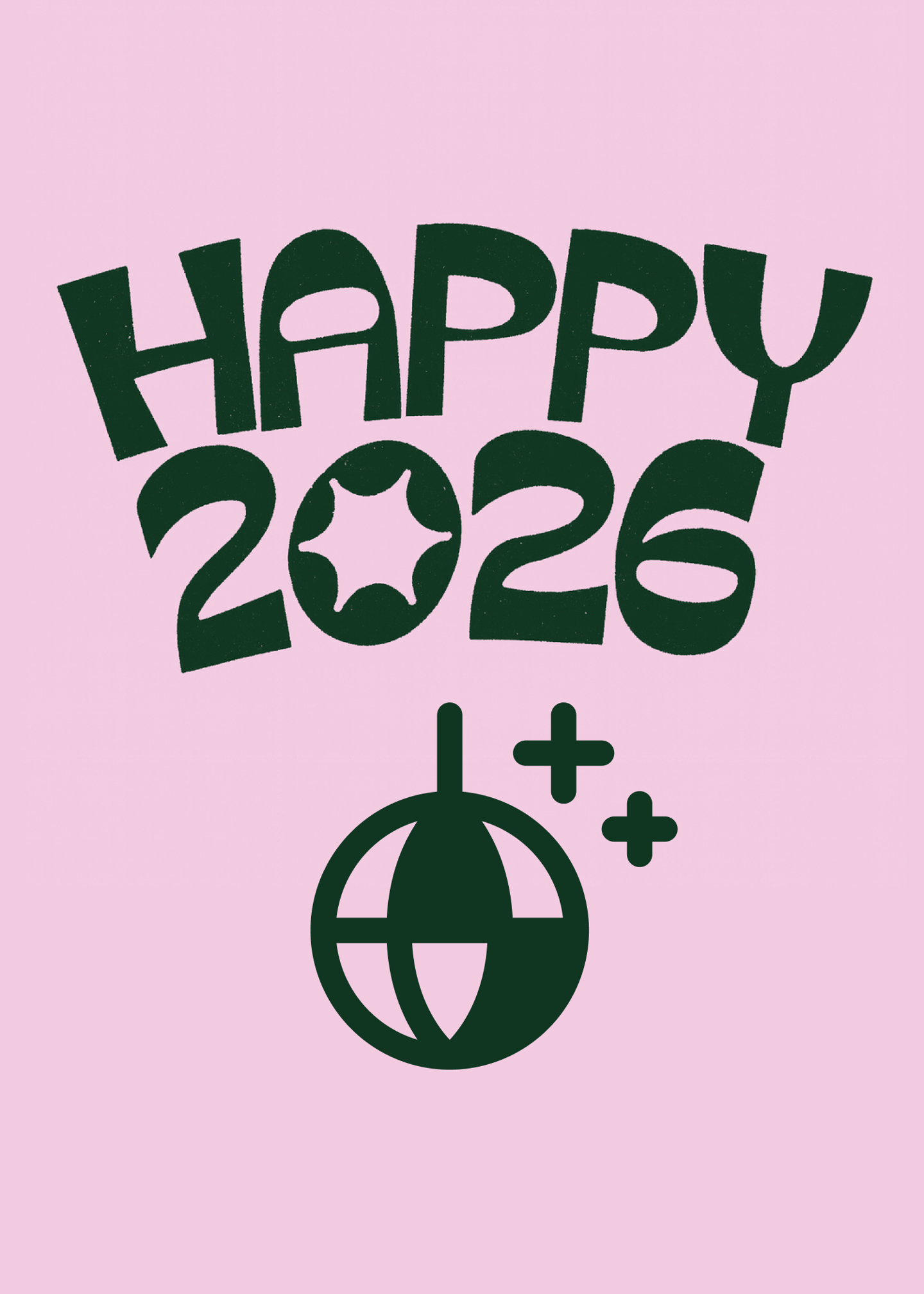 Happy 2026 Celebration Card