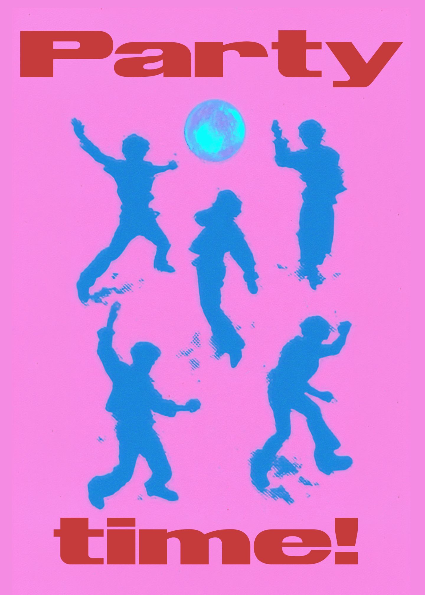 Festive Dance Party Card