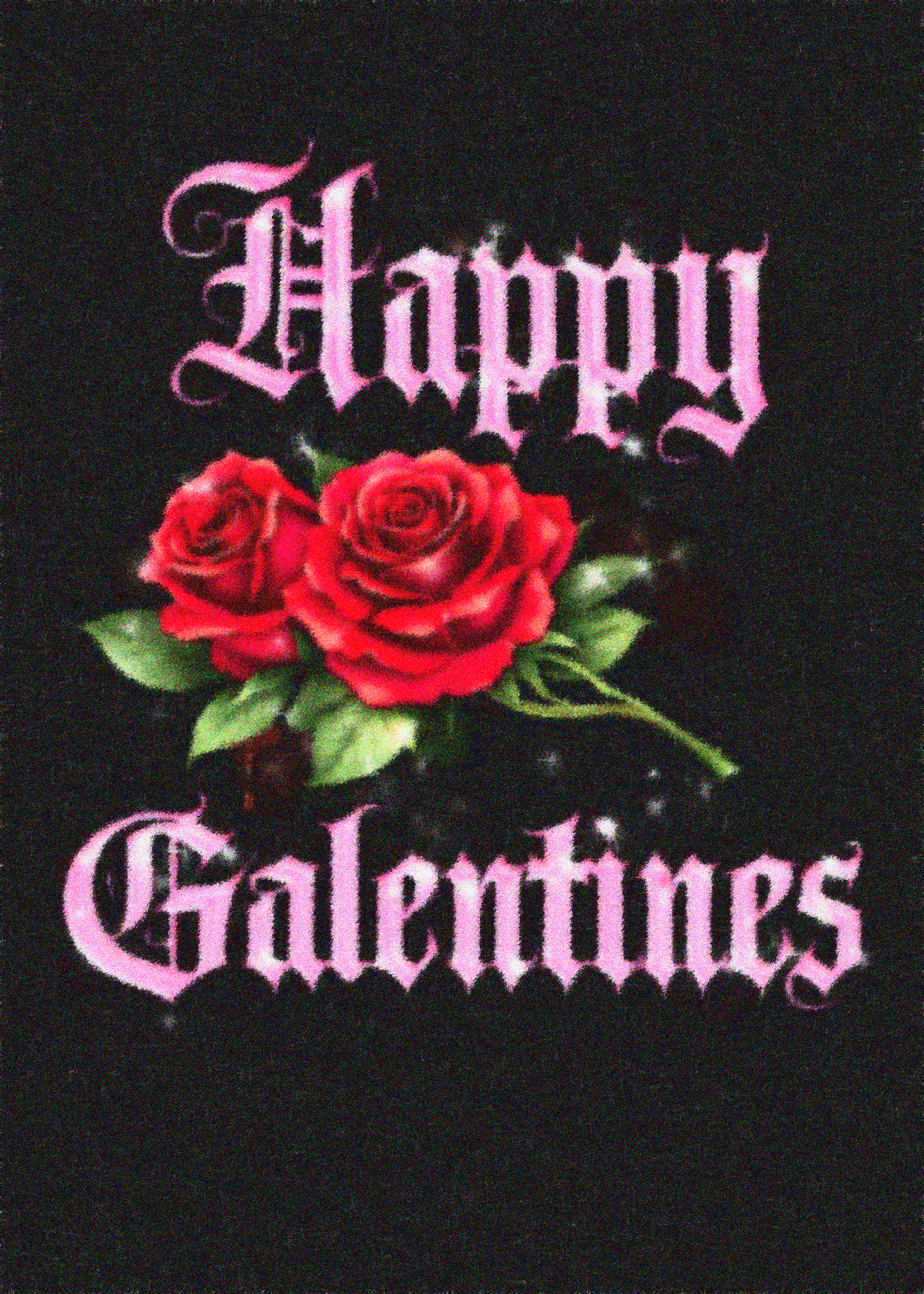 Galentine's Day Roses Card