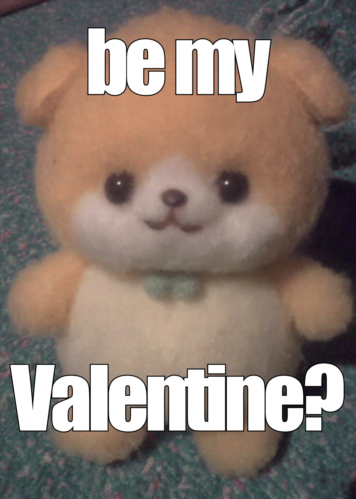 Cute Bear Valentine Card