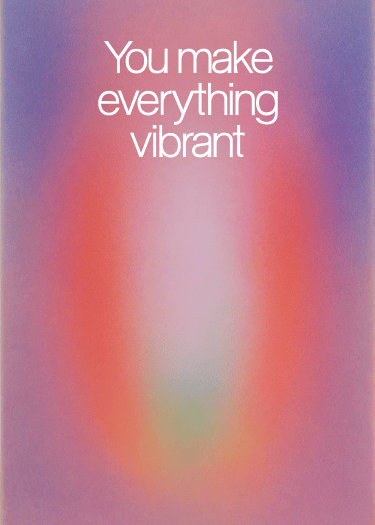 Vibrant Moments Card