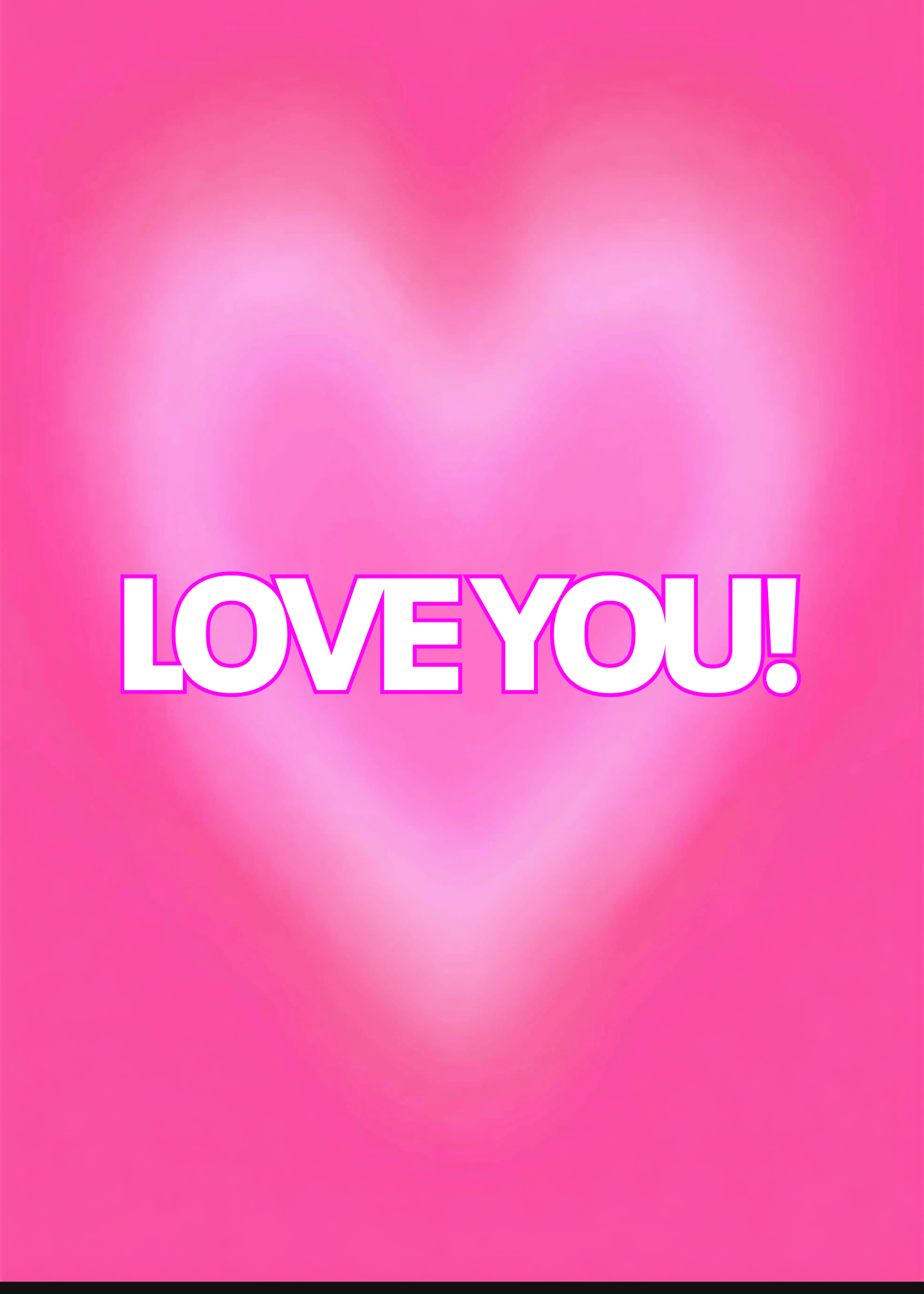 Radiant Love Blast Card
