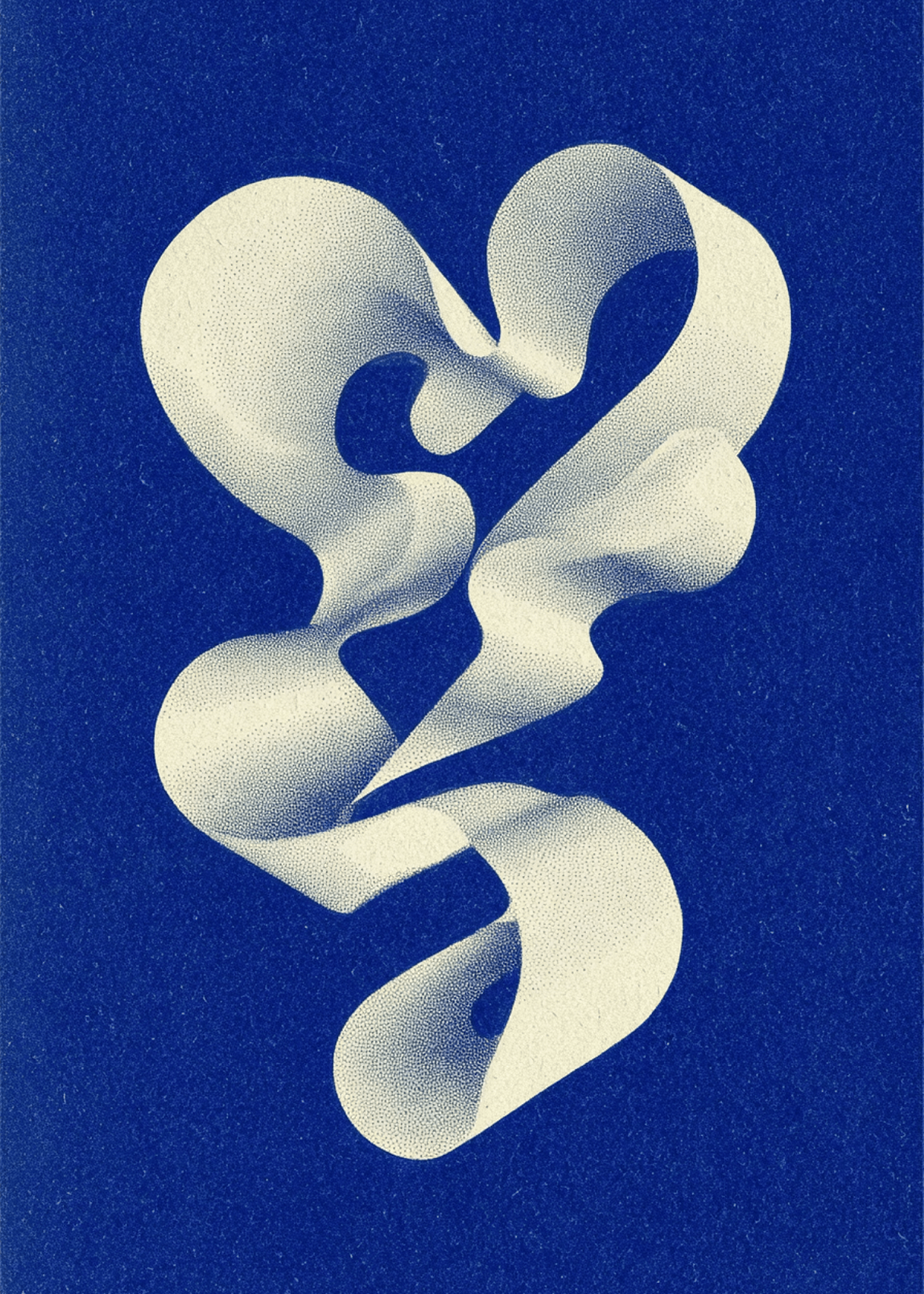 Ethereal Ribbon Heart Card