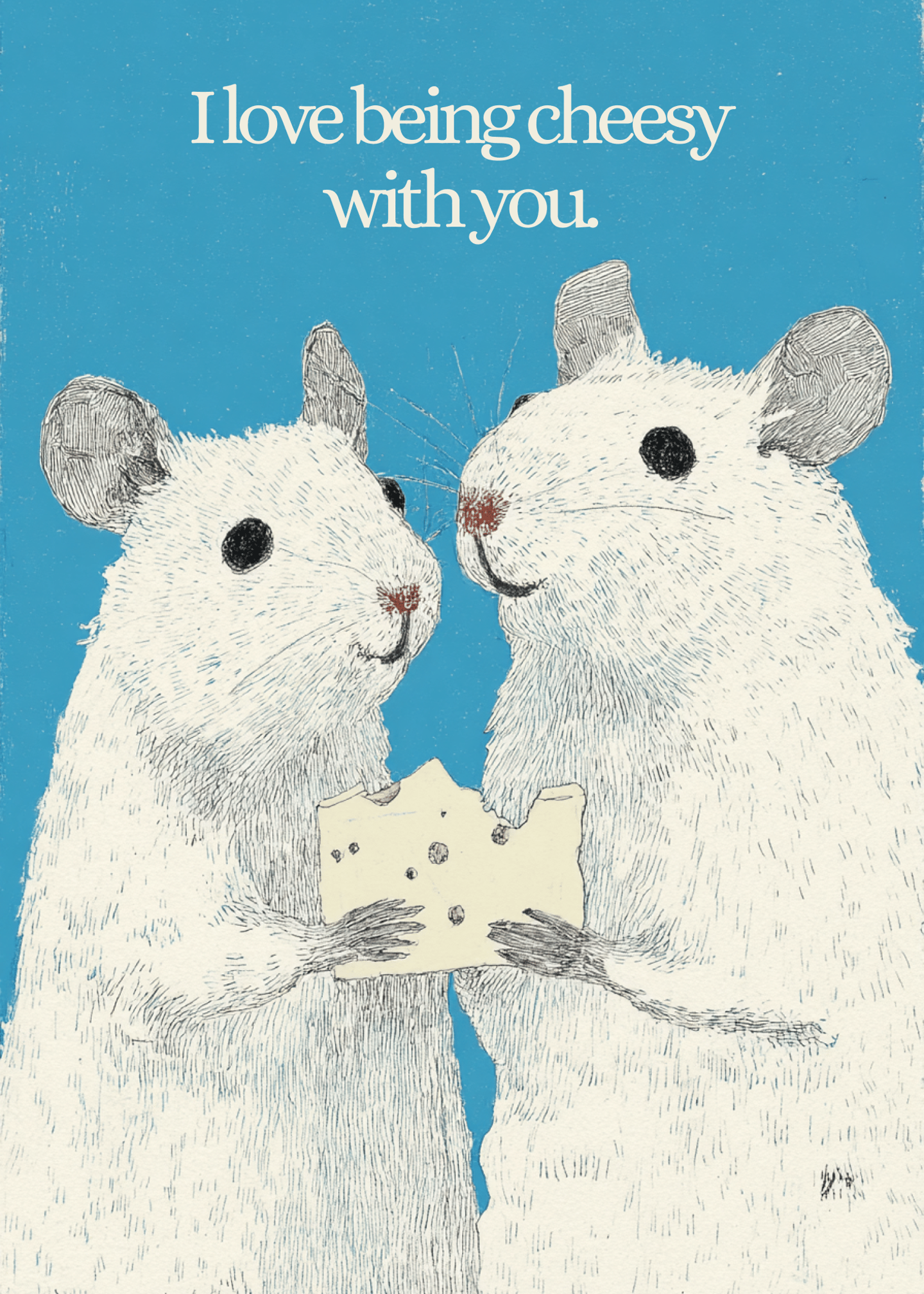 Cheesy Love Card