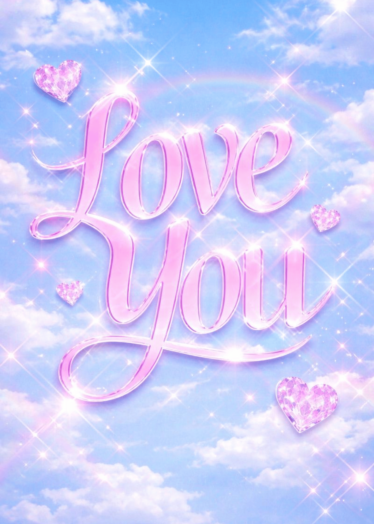 Sparkling Love Card