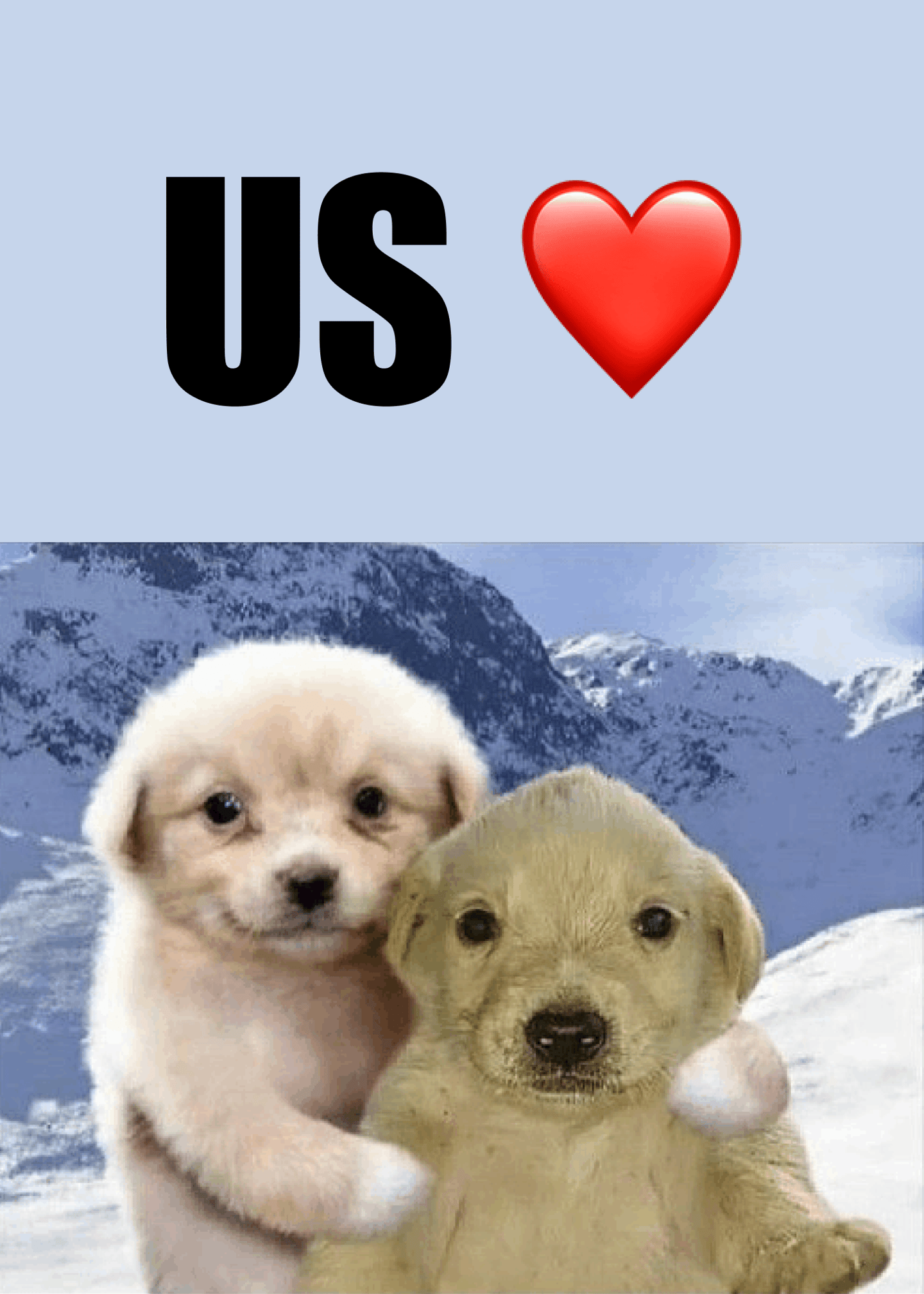 Puppy Love Duo Card