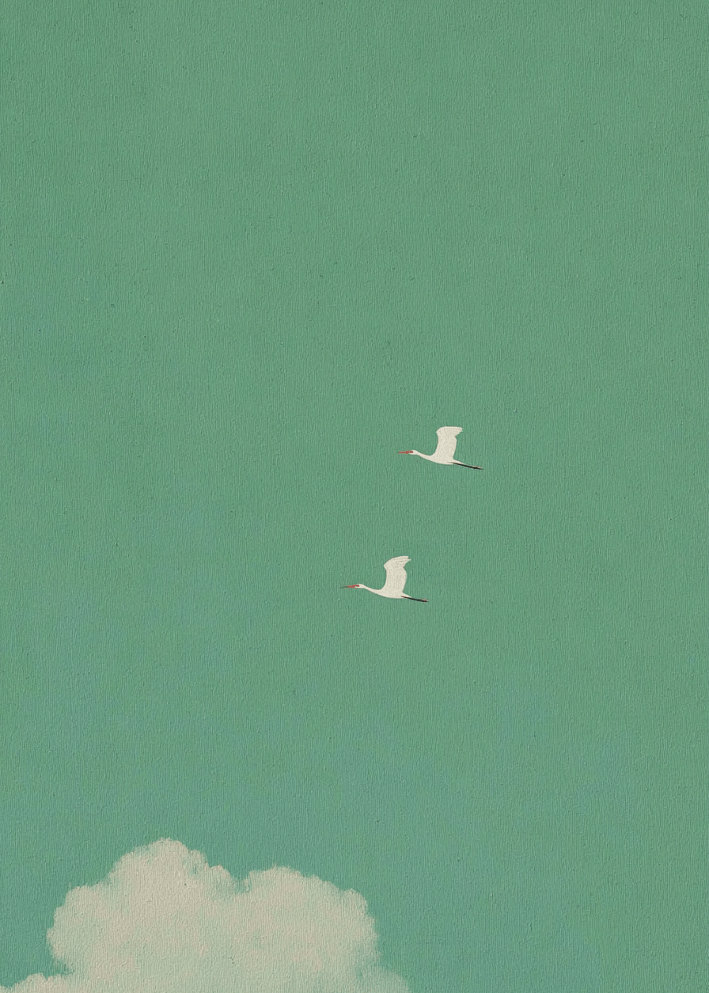 Serene Sky Journey Card