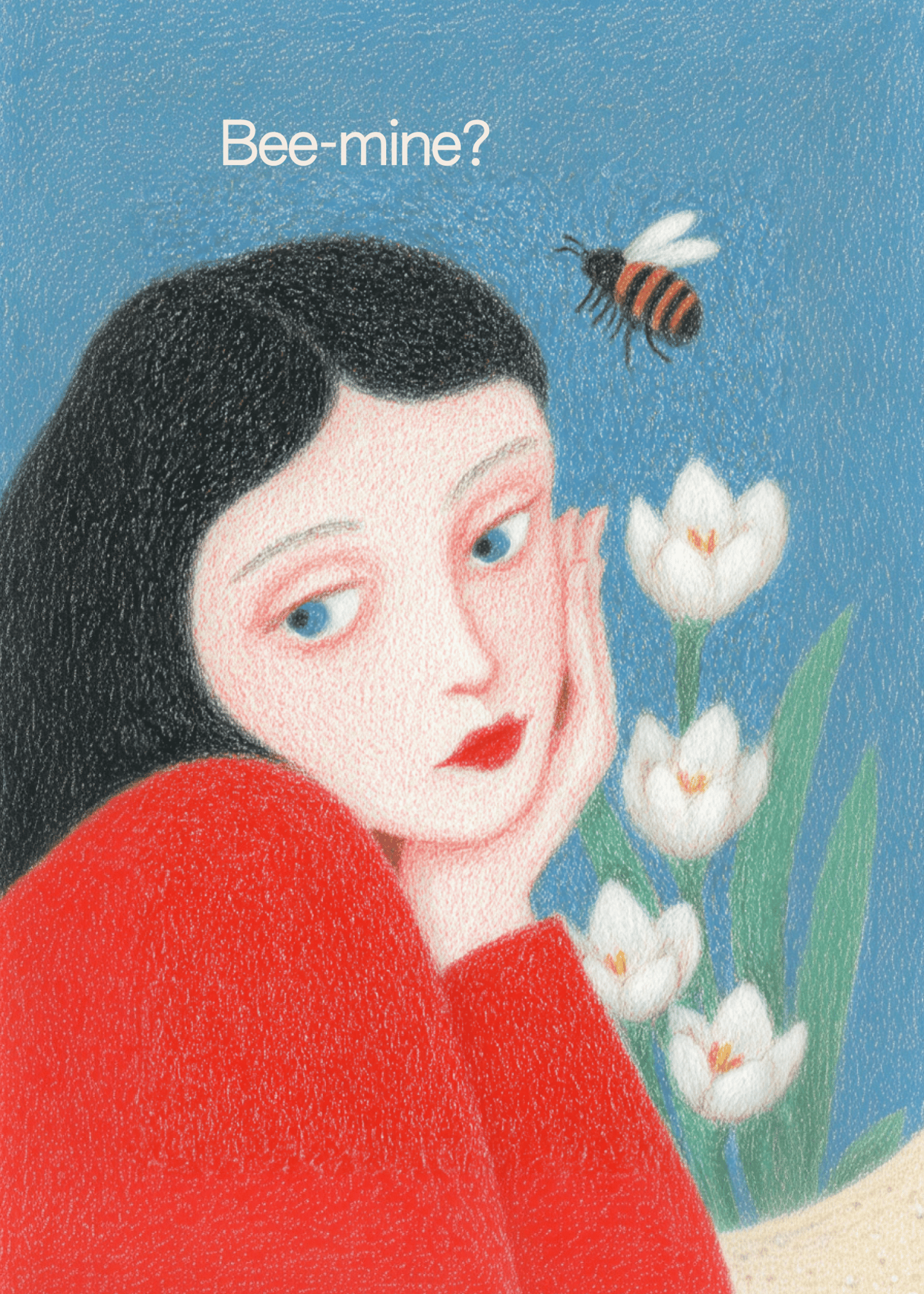 Bee-mine? Love Card