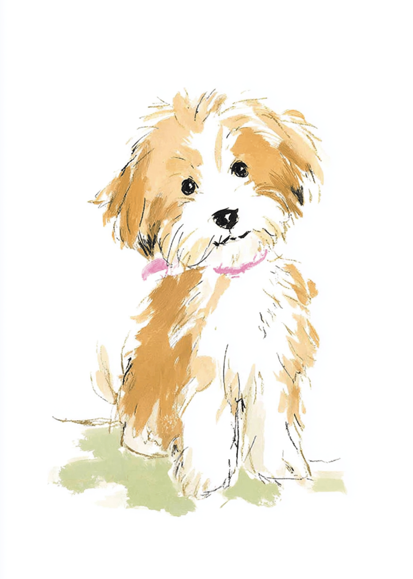 cute dog sketch