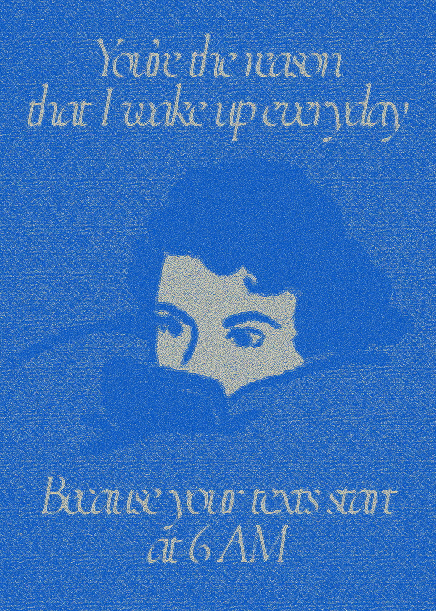You’re The Reason I Wake Up Early Card