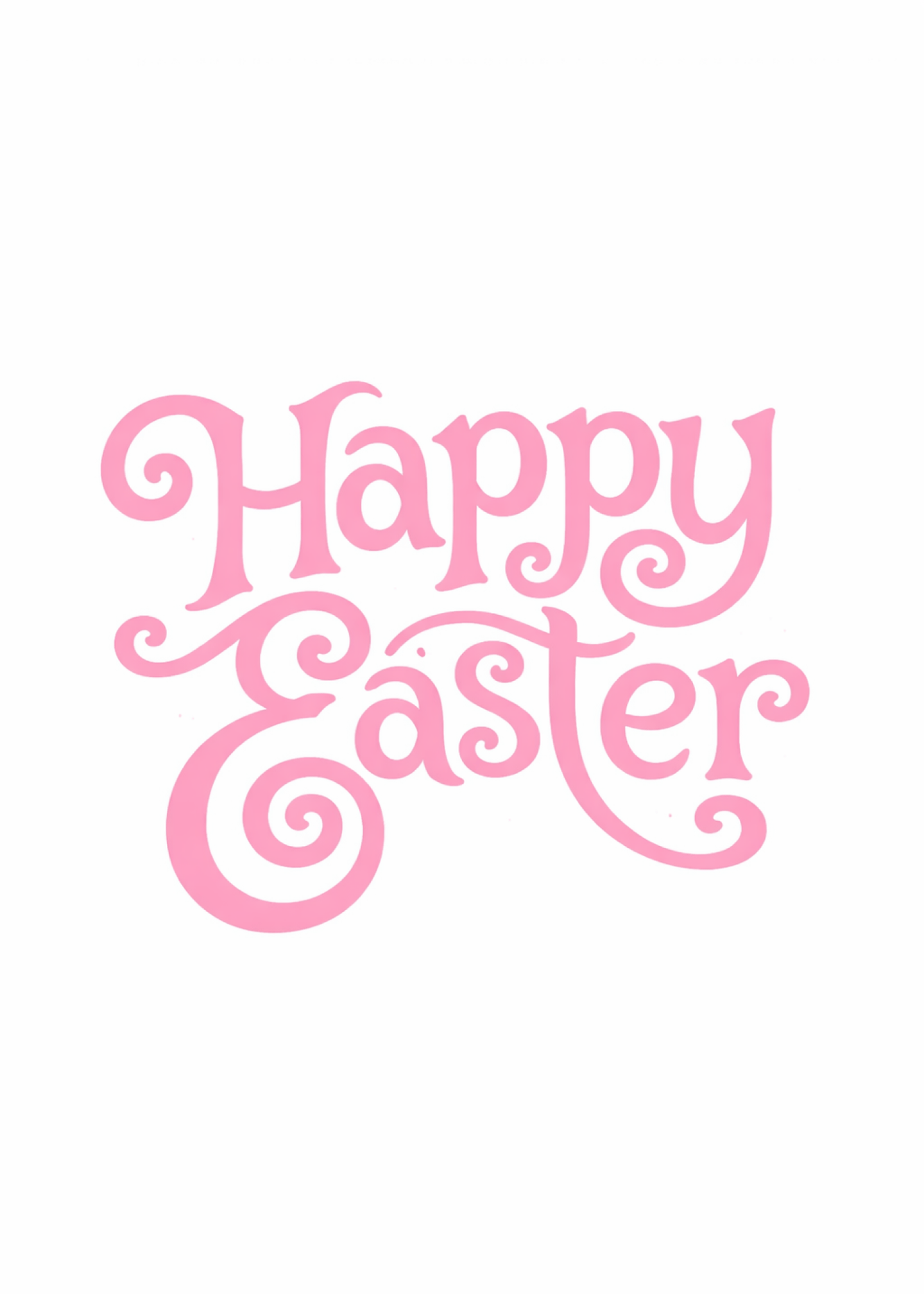 Elegant Easter Greetings Card