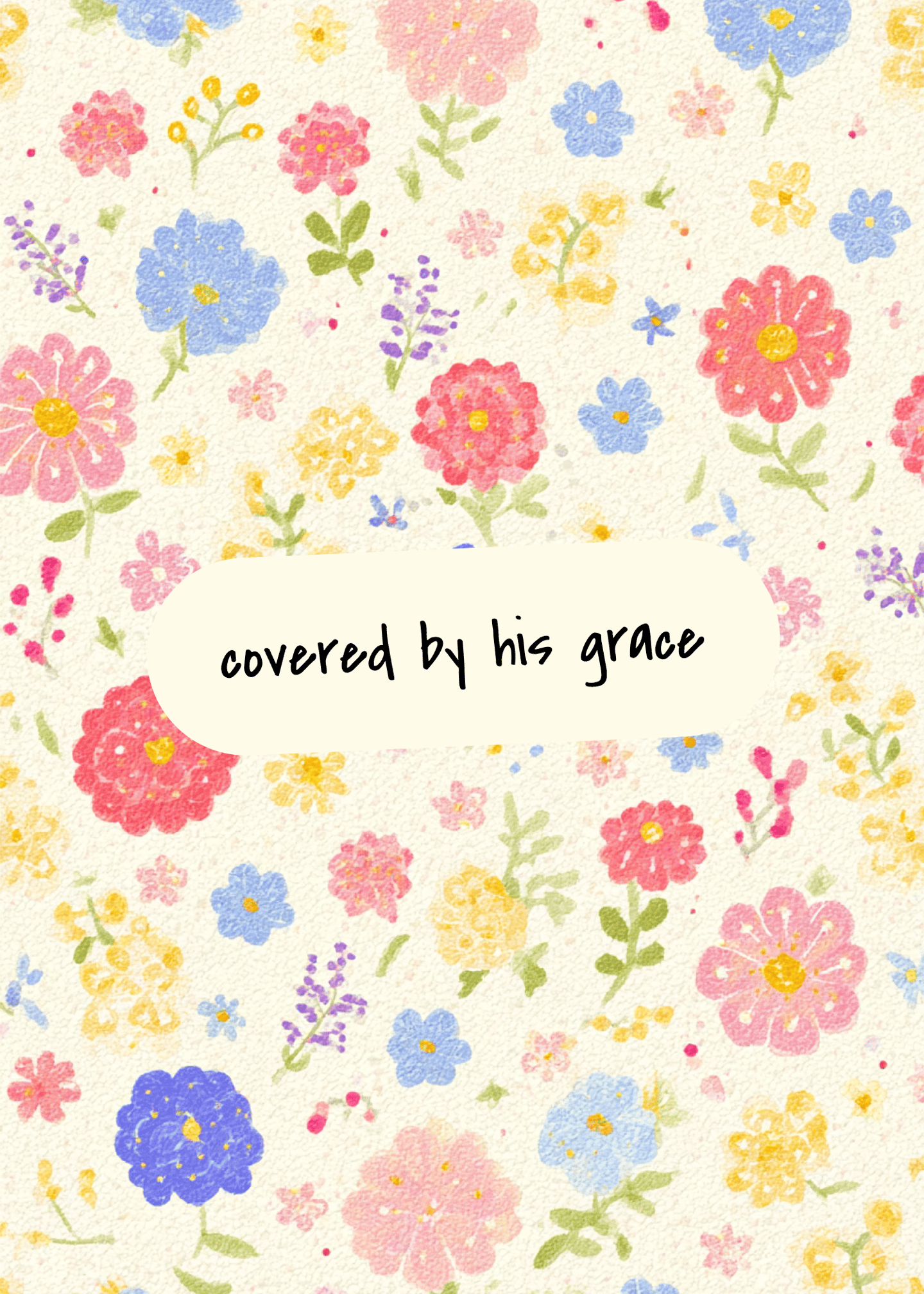 Graceful Blooms Greeting Card