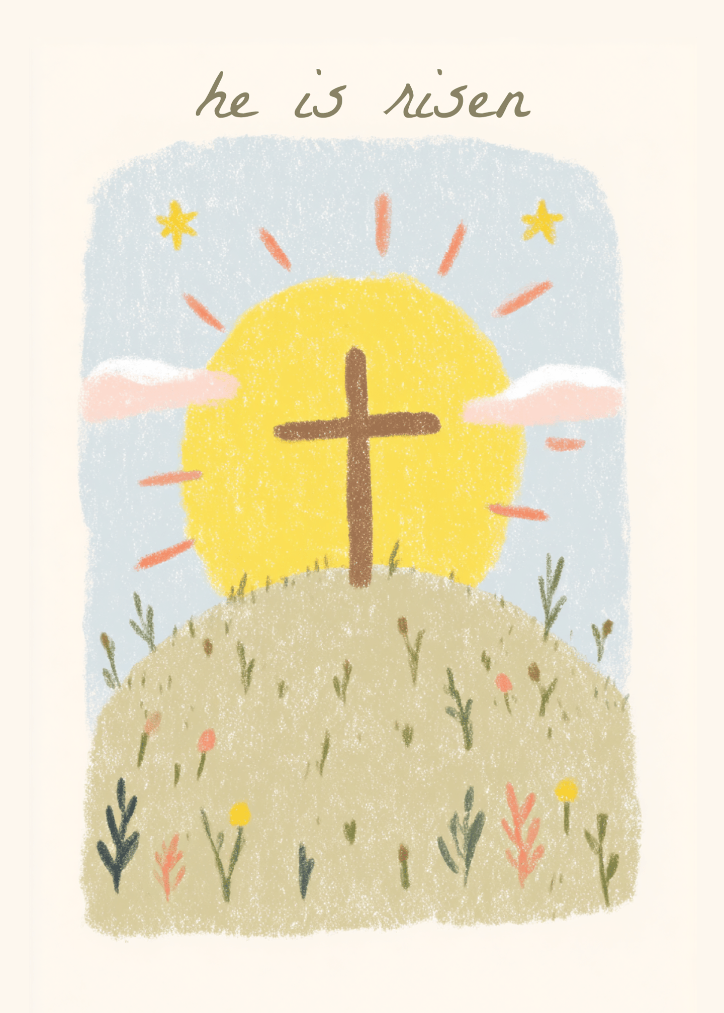He Is Risen Easter Card
