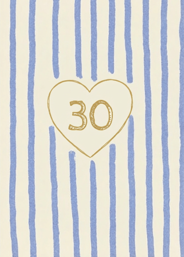 30 heart birthday