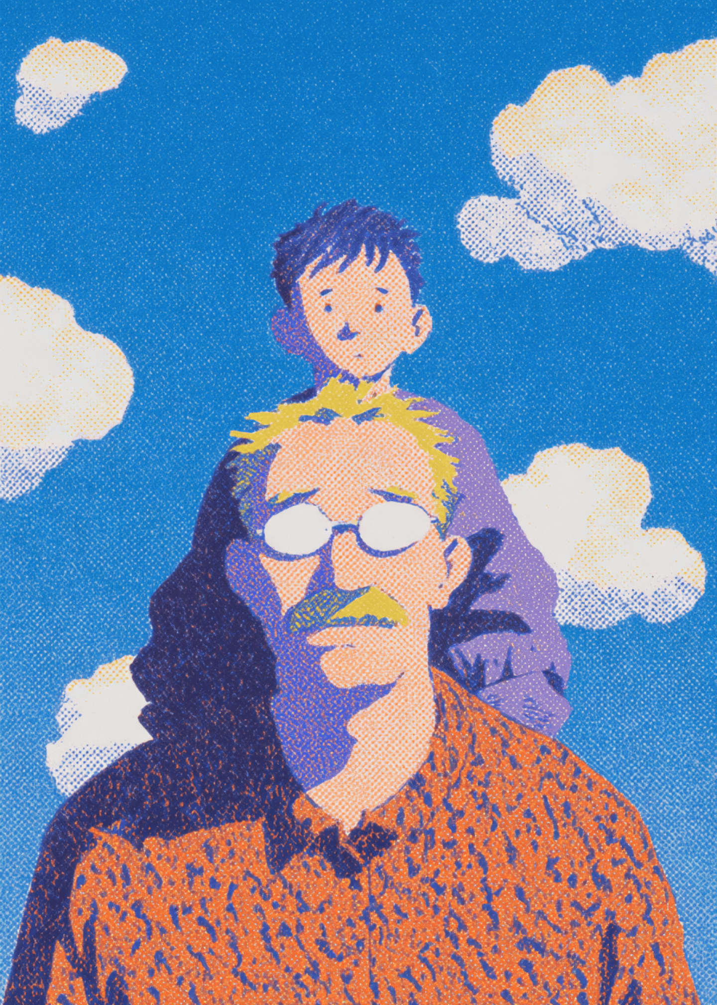 Father and Son Portrait