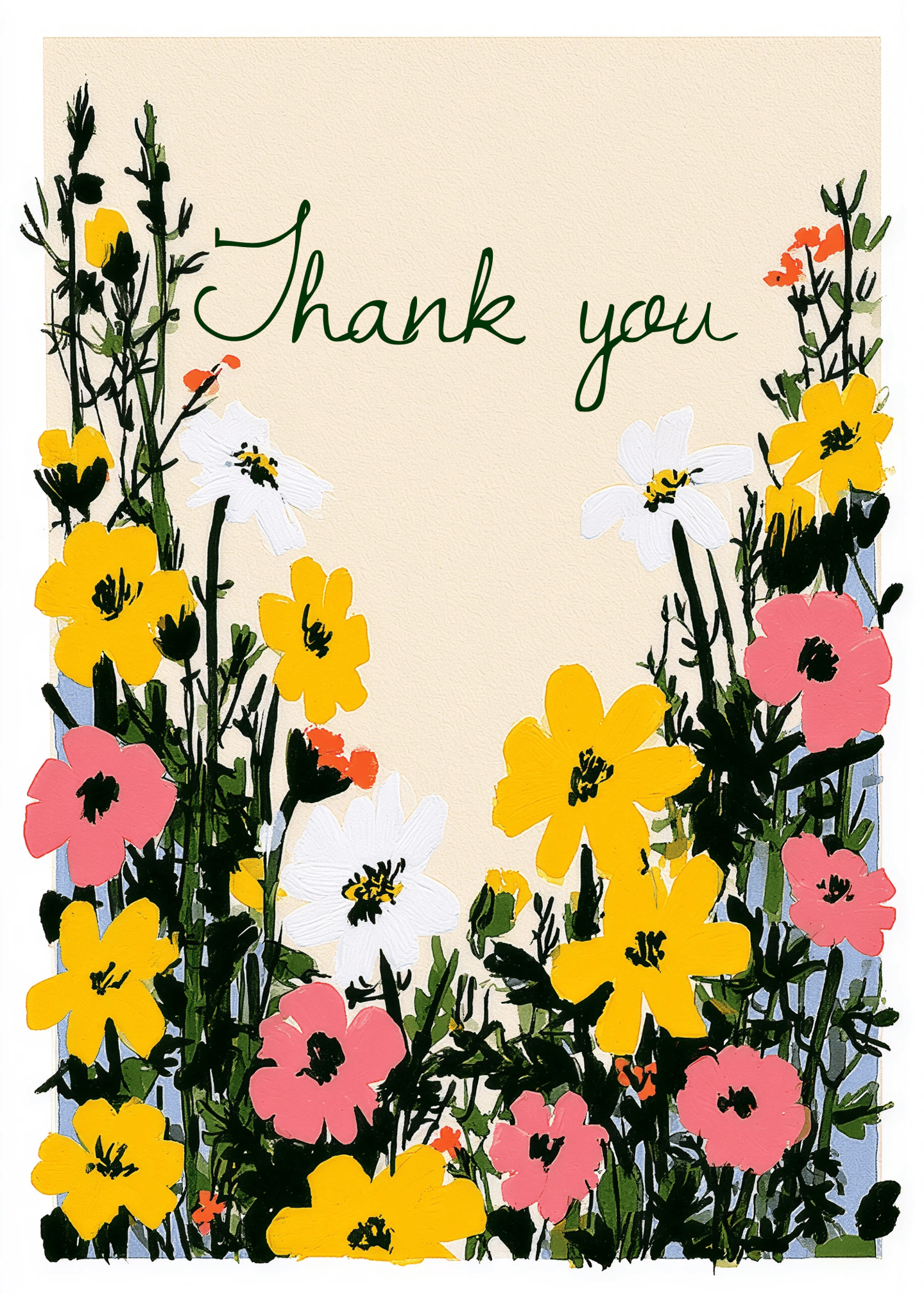 Wildflower Thank You