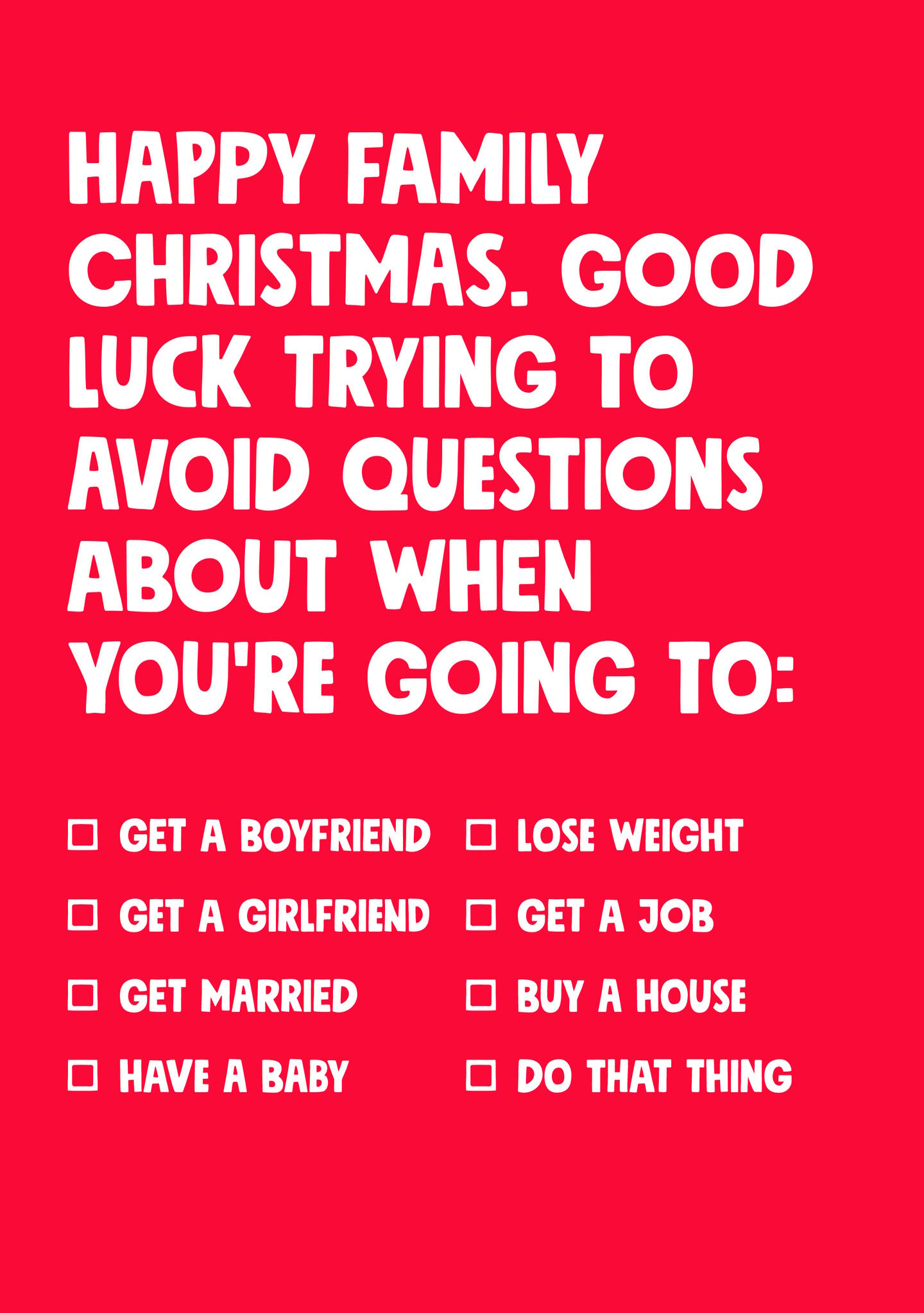 Happy Family Christmas