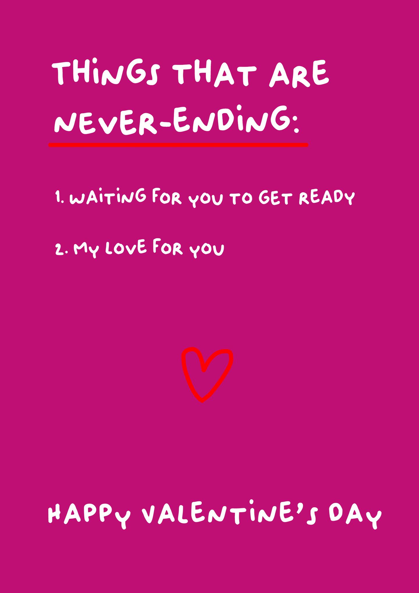 Never-Ending Things