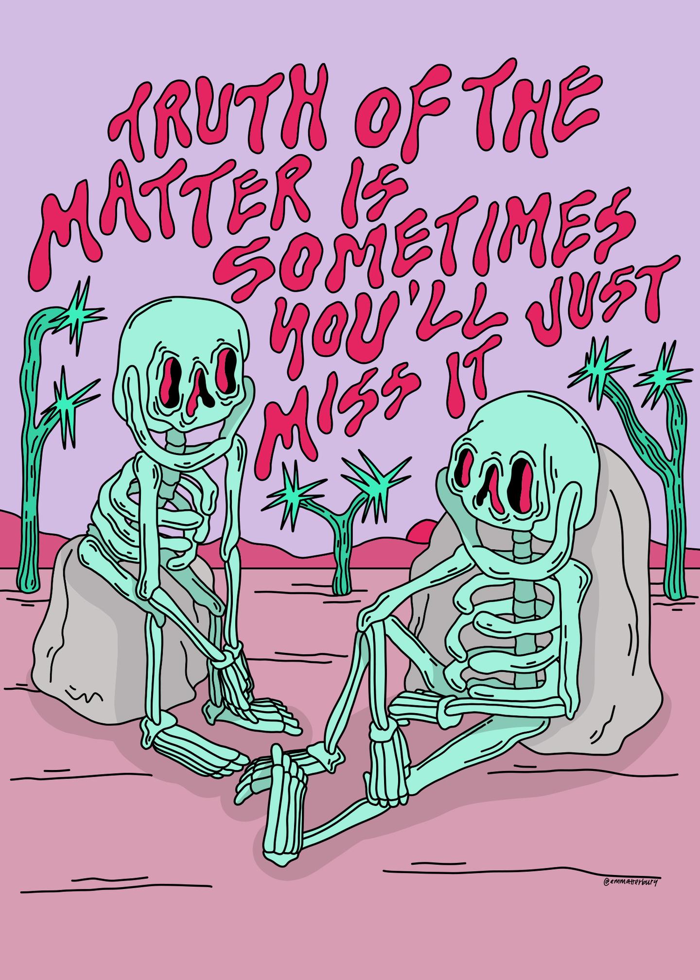 Truth of the Matter Card
